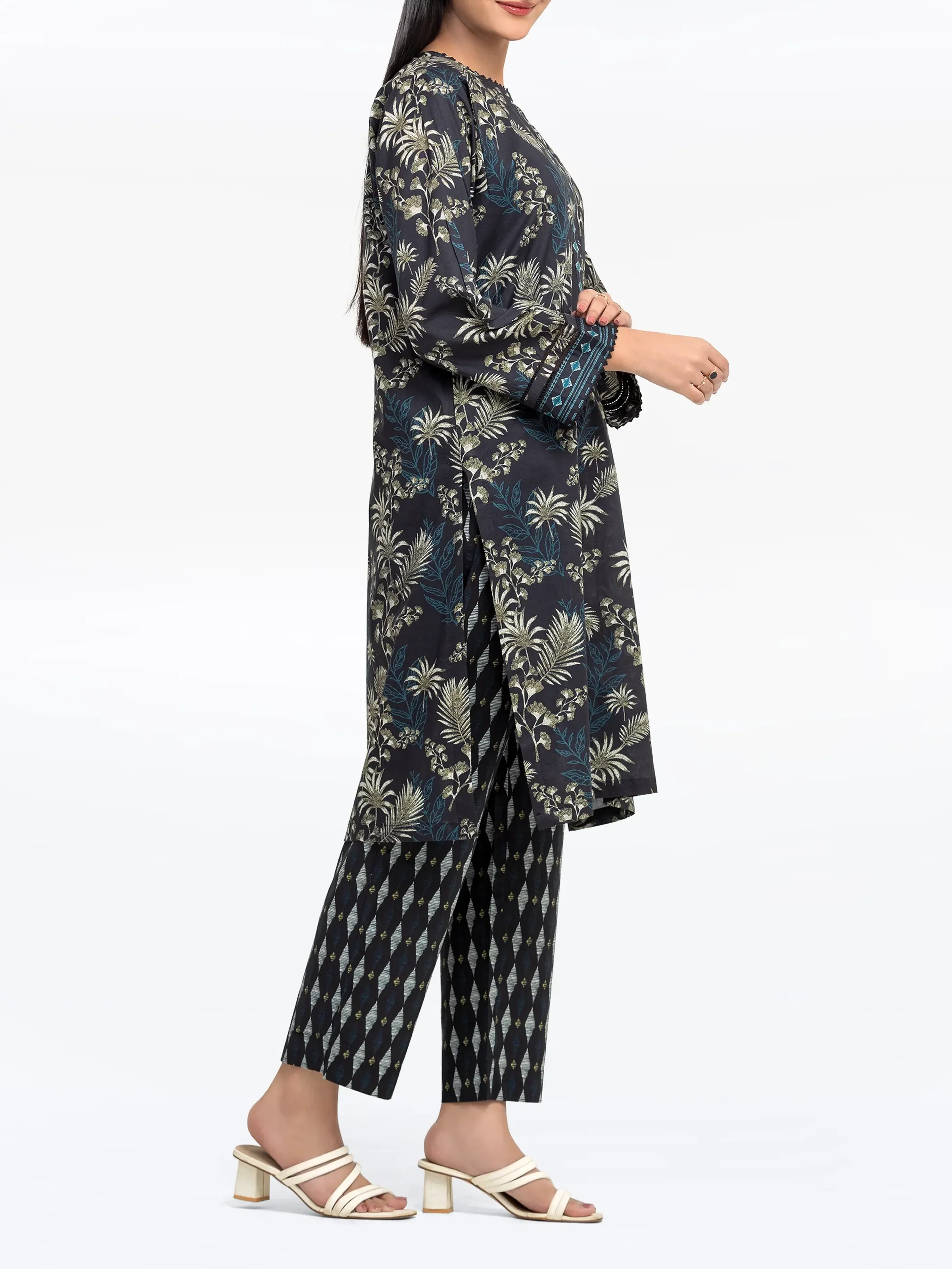 Printed Cambric Co-Ord Set - EWTKP5-81661ST - Image 5