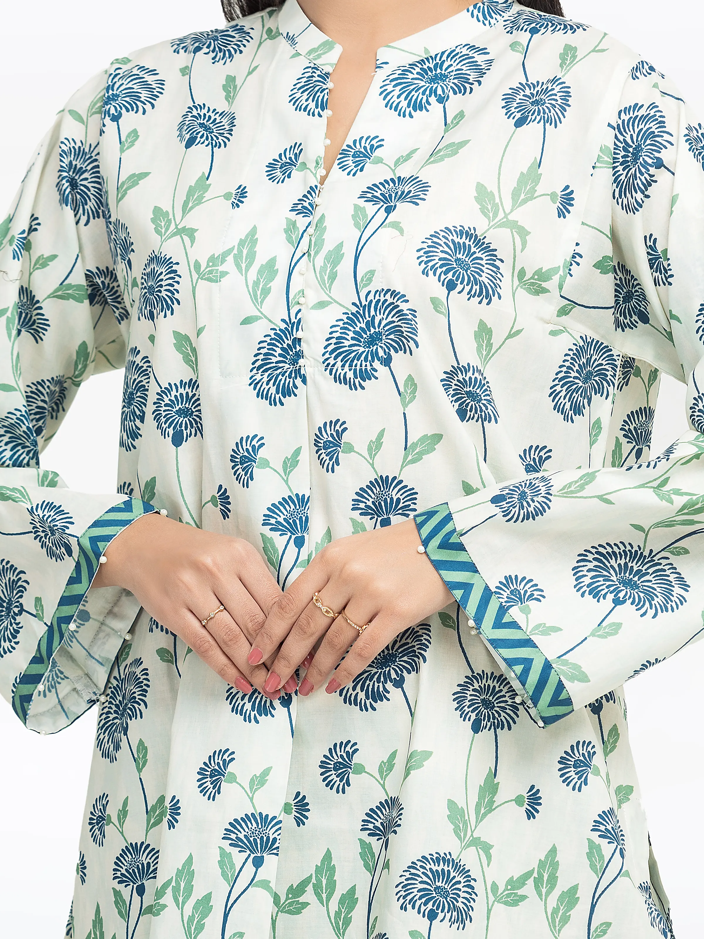 Printed Cambric Co-Ord Set - EWTKP5-81669ST - Image 3