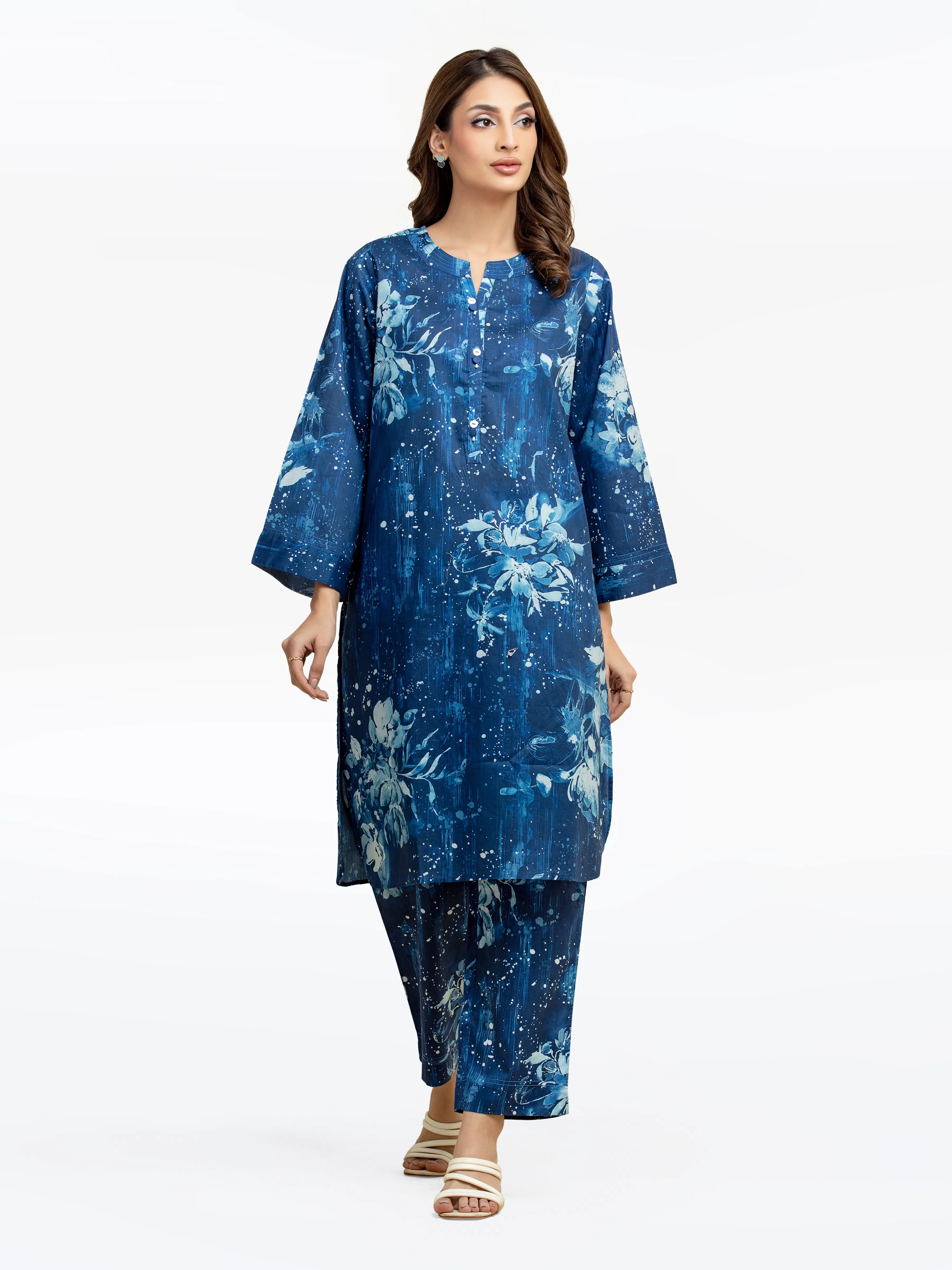 Printed Cambric Co-Ord Set - EWTKP5-81672ST