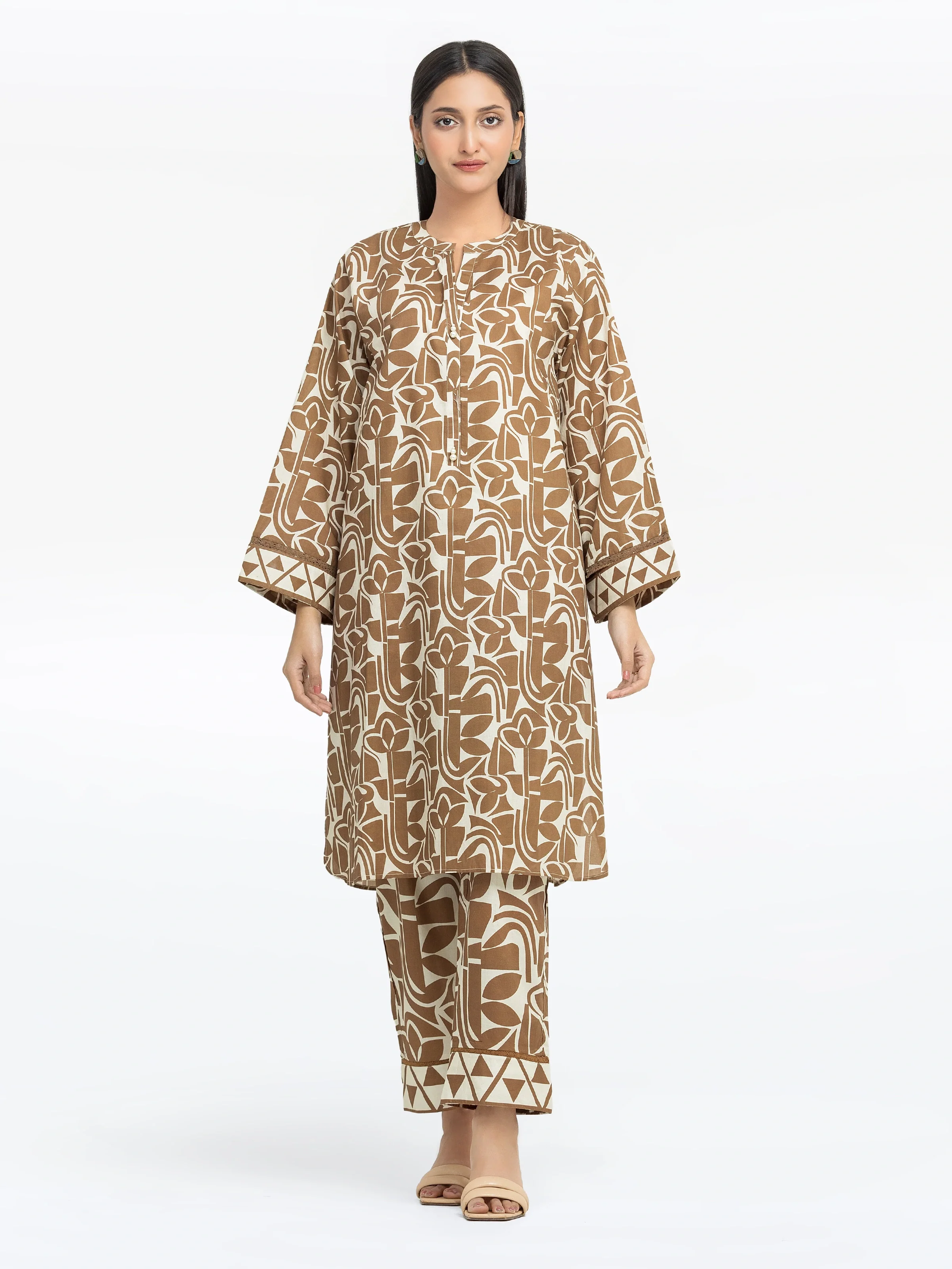 Printed Cambric Co-Ord Set - EWTKP5-81674ST