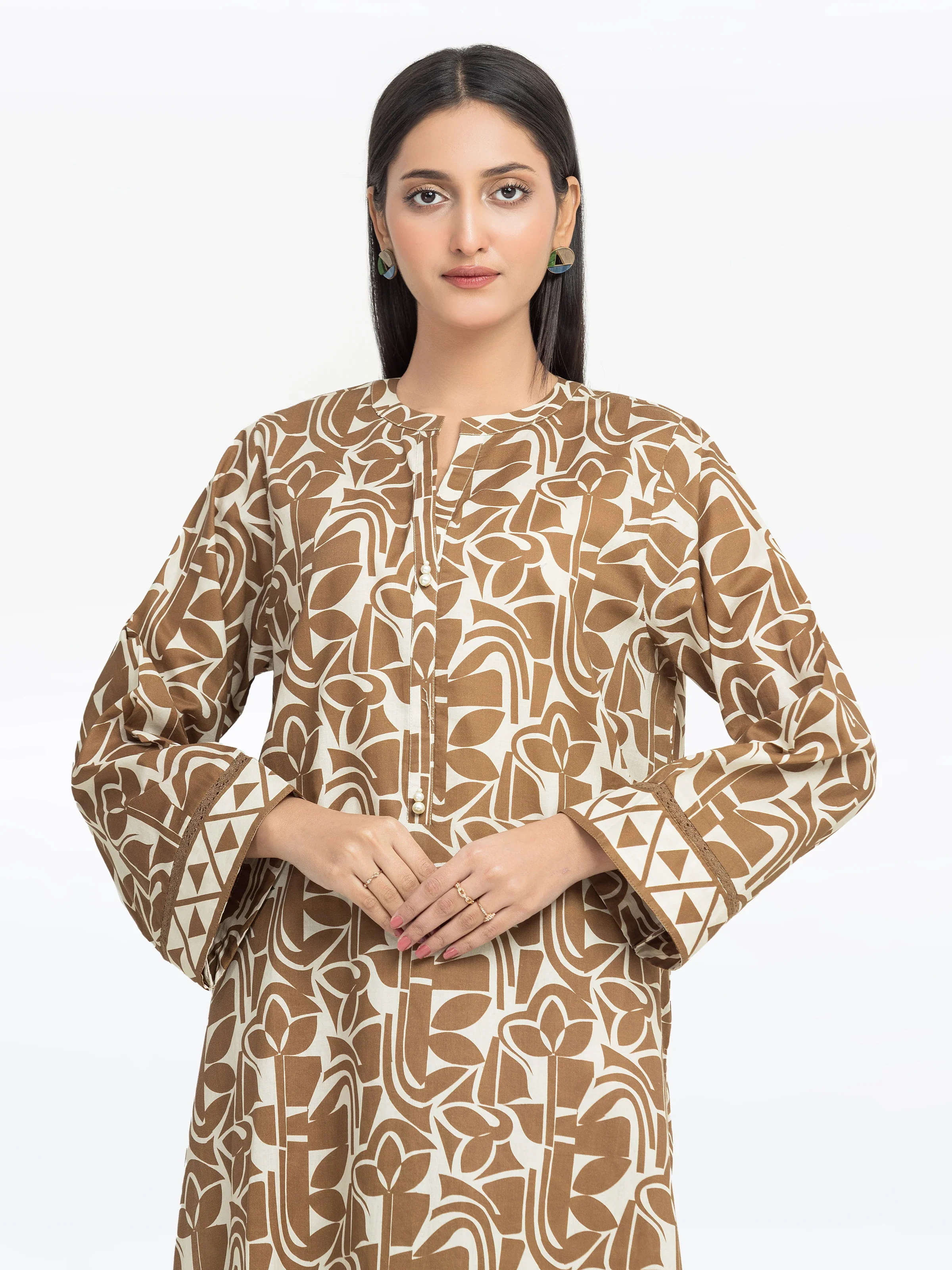 Printed Cambric Co-Ord Set - EWTKP5-81674ST - Image 2