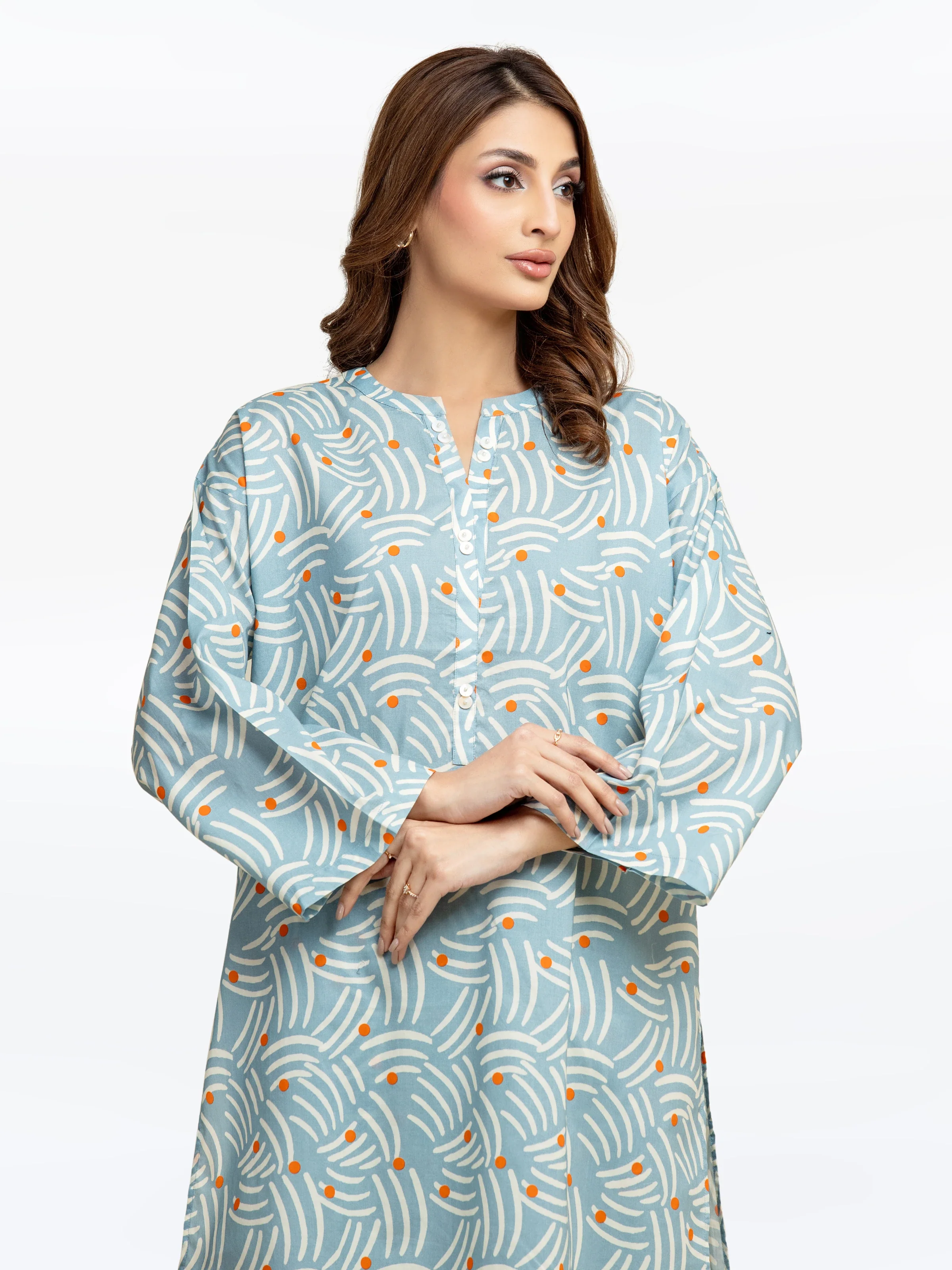 Printed Cambric Co-Ord Set - EWTKP5-82123ST - Image 2