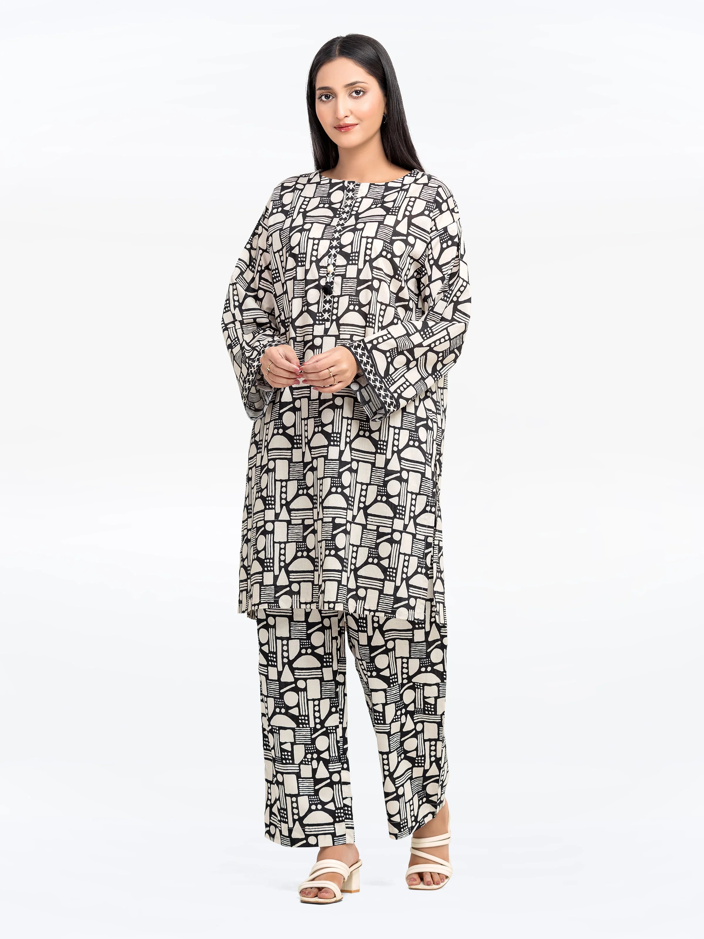 Printed Cambric Co-Ord Set - EWTKP5-82128ST - Image 2