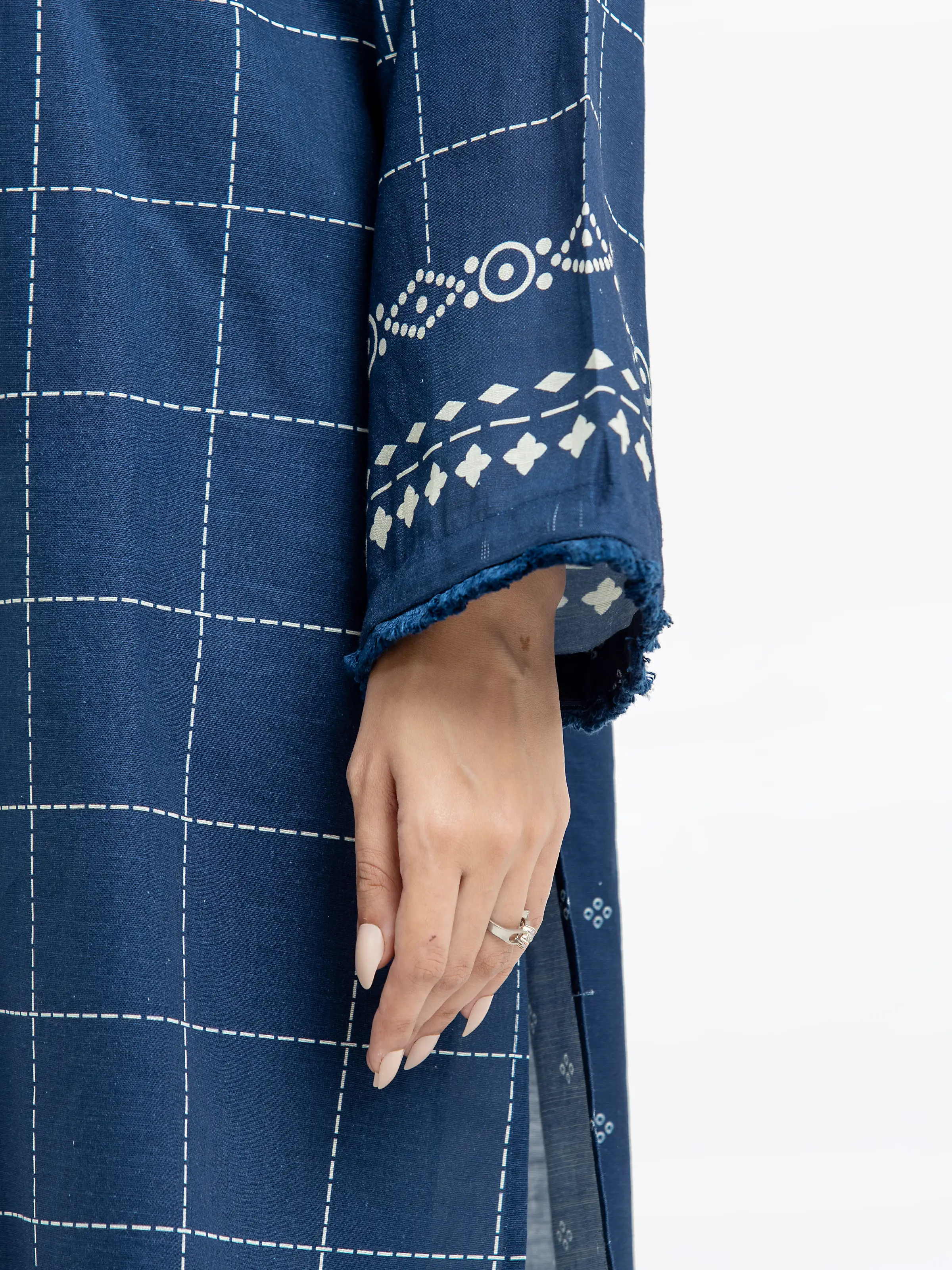 Printed Khaddar Shirt Trouser - EWTKP24-81395ST - Image 4