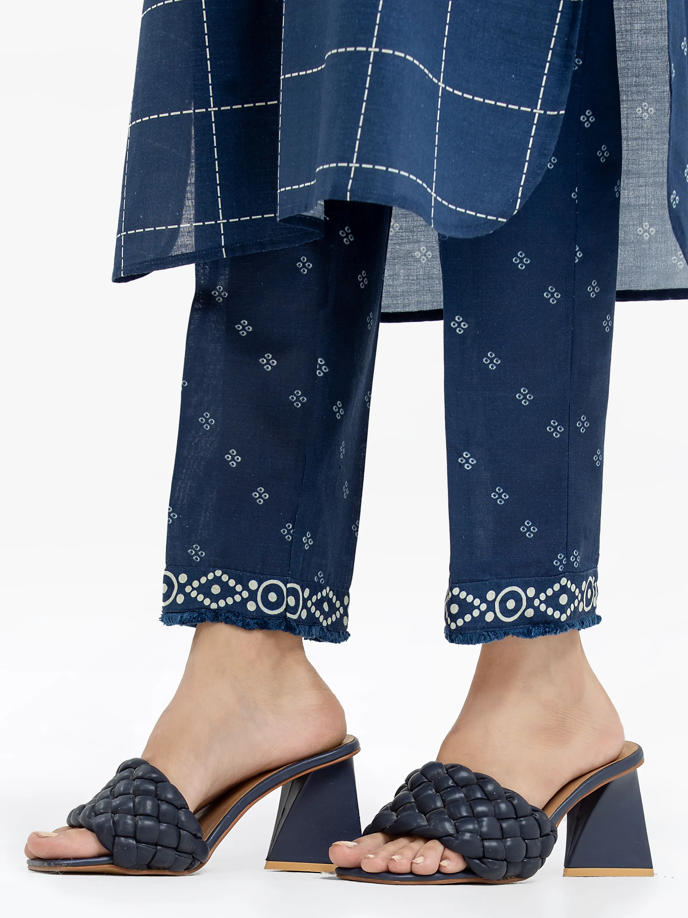 Printed Khaddar Shirt Trouser - EWTKP24-81395ST - Image 5
