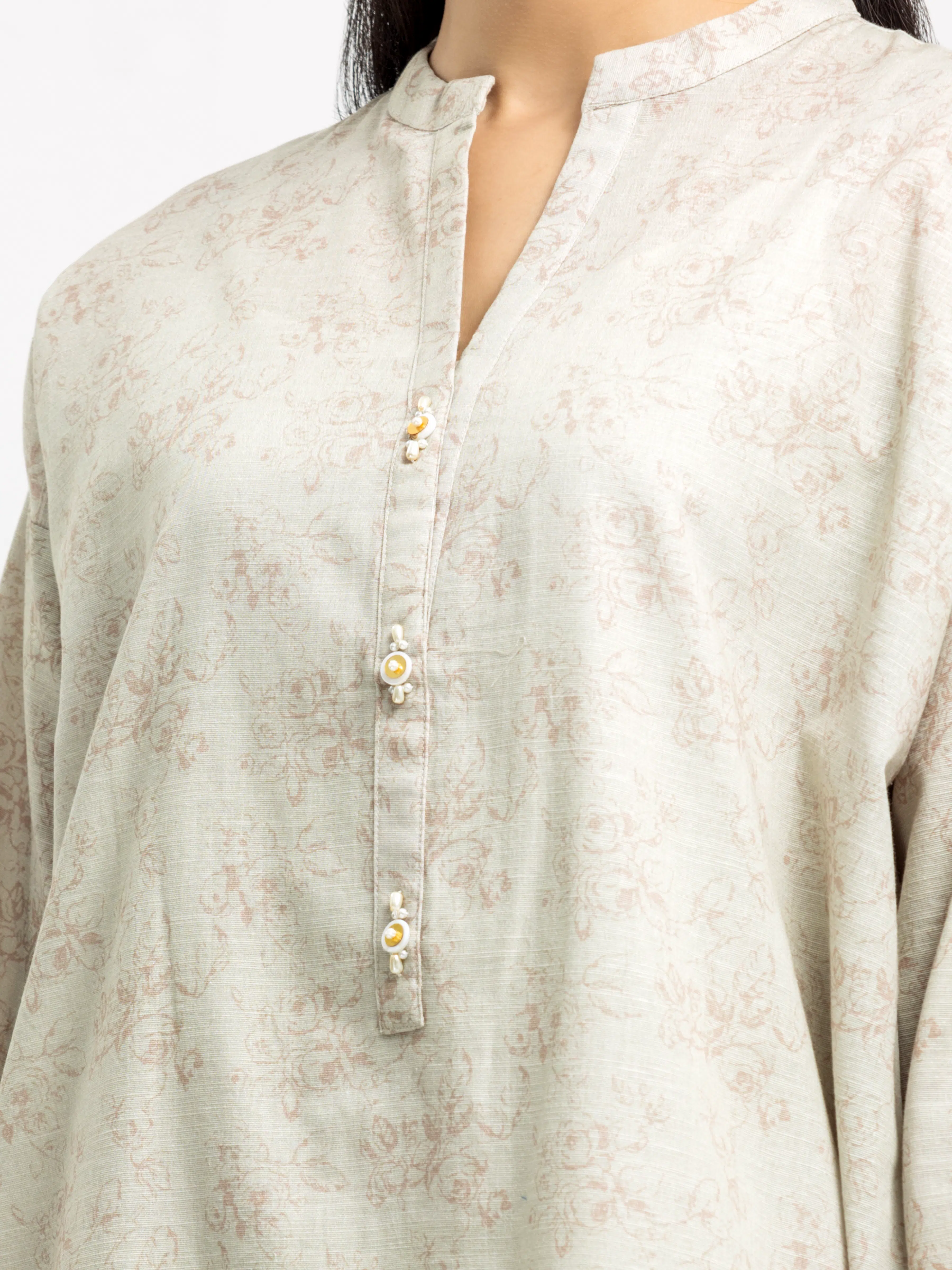 Printed Khaddar Shirt Trouser - EWTKP24-81537ST - Image 3