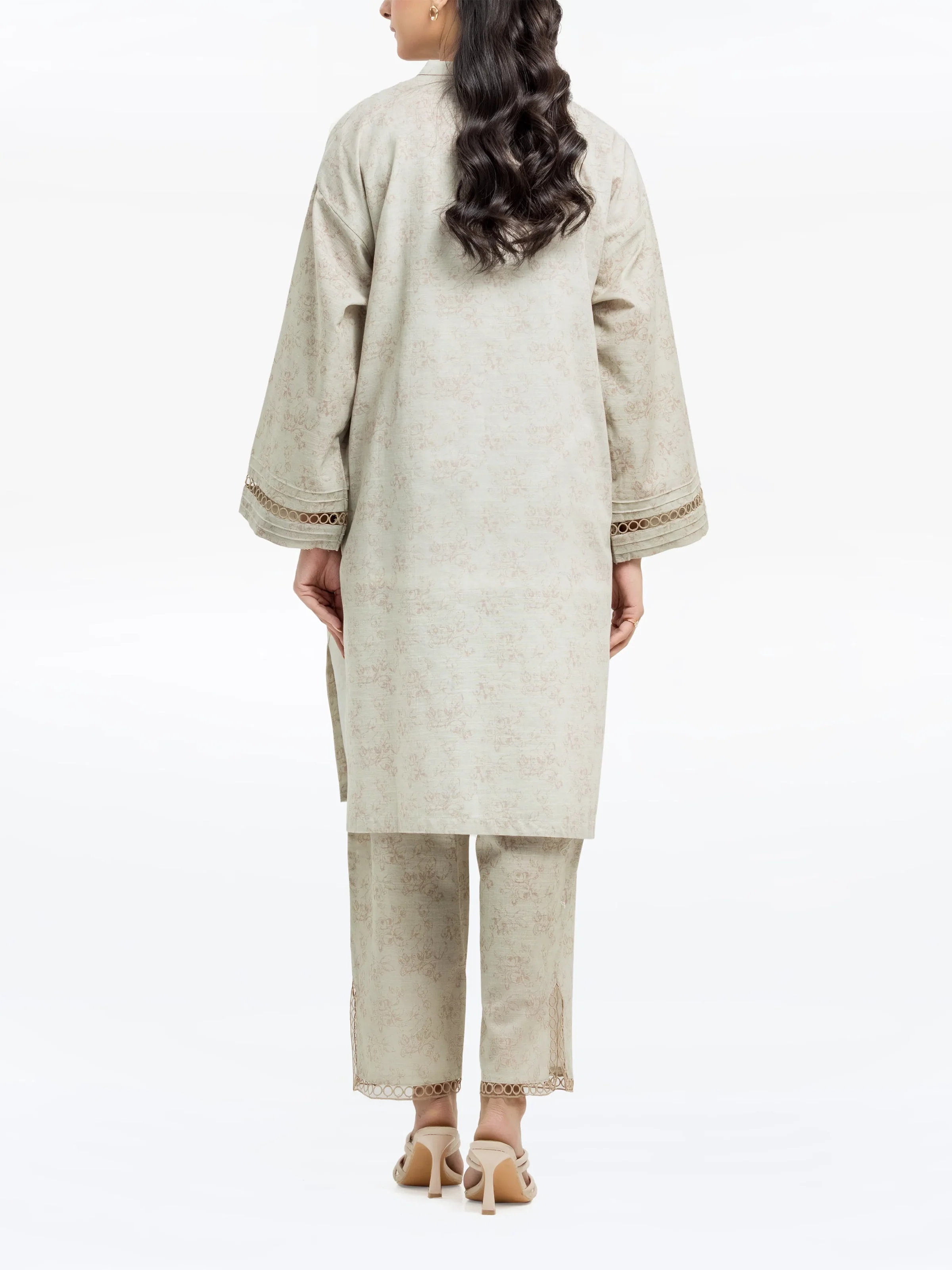 Printed Khaddar Shirt Trouser - EWTKP24-81537ST - Image 6