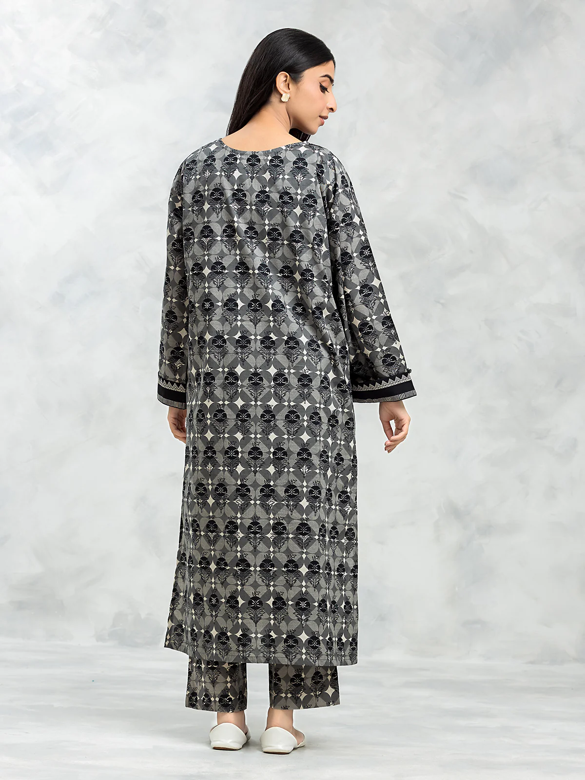 Printed Lawn Shirt Trouser - EWTKP24-68865ST - Image 6