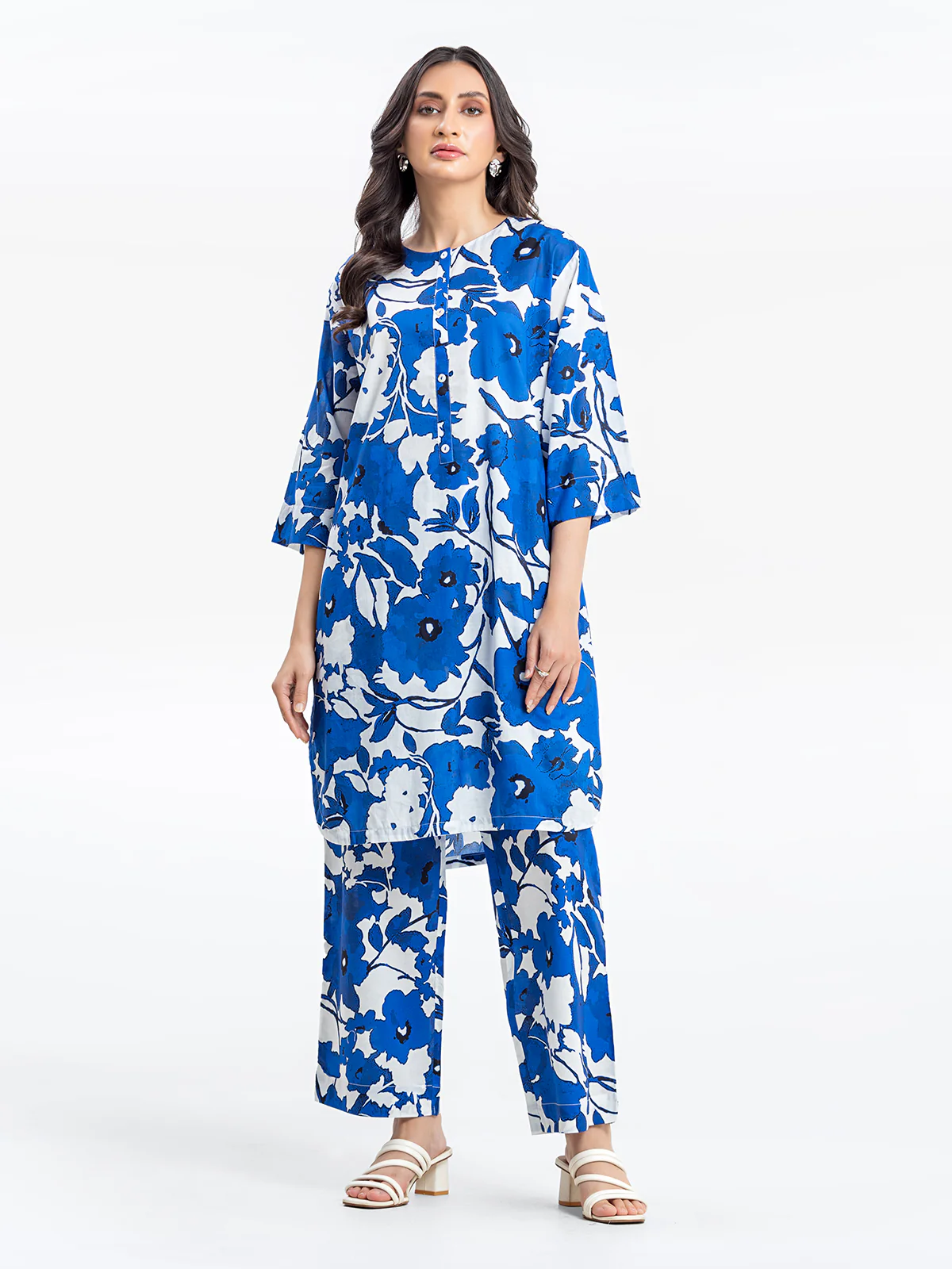 Printed Lawn Co-Ord Set - EWTKP24-81101ST - Image 2