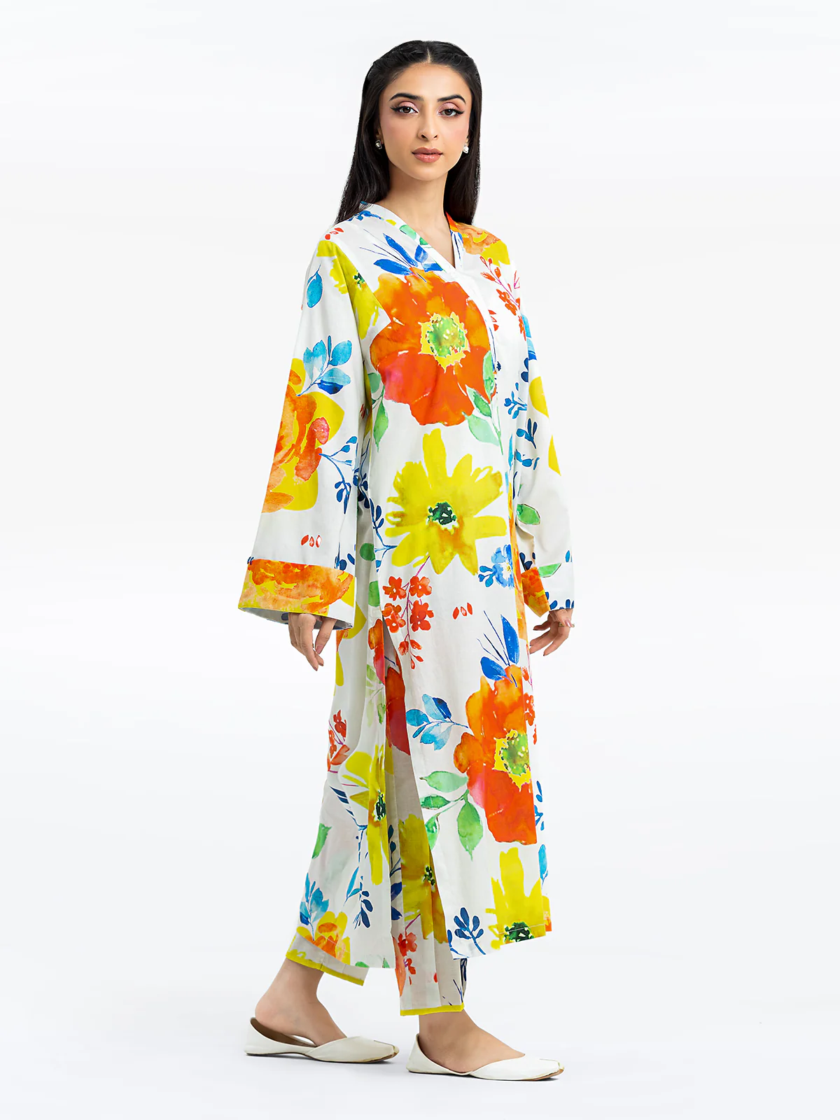 Printed Lawn Co-Ord Set - EWTKP24-81111ST - Image 2
