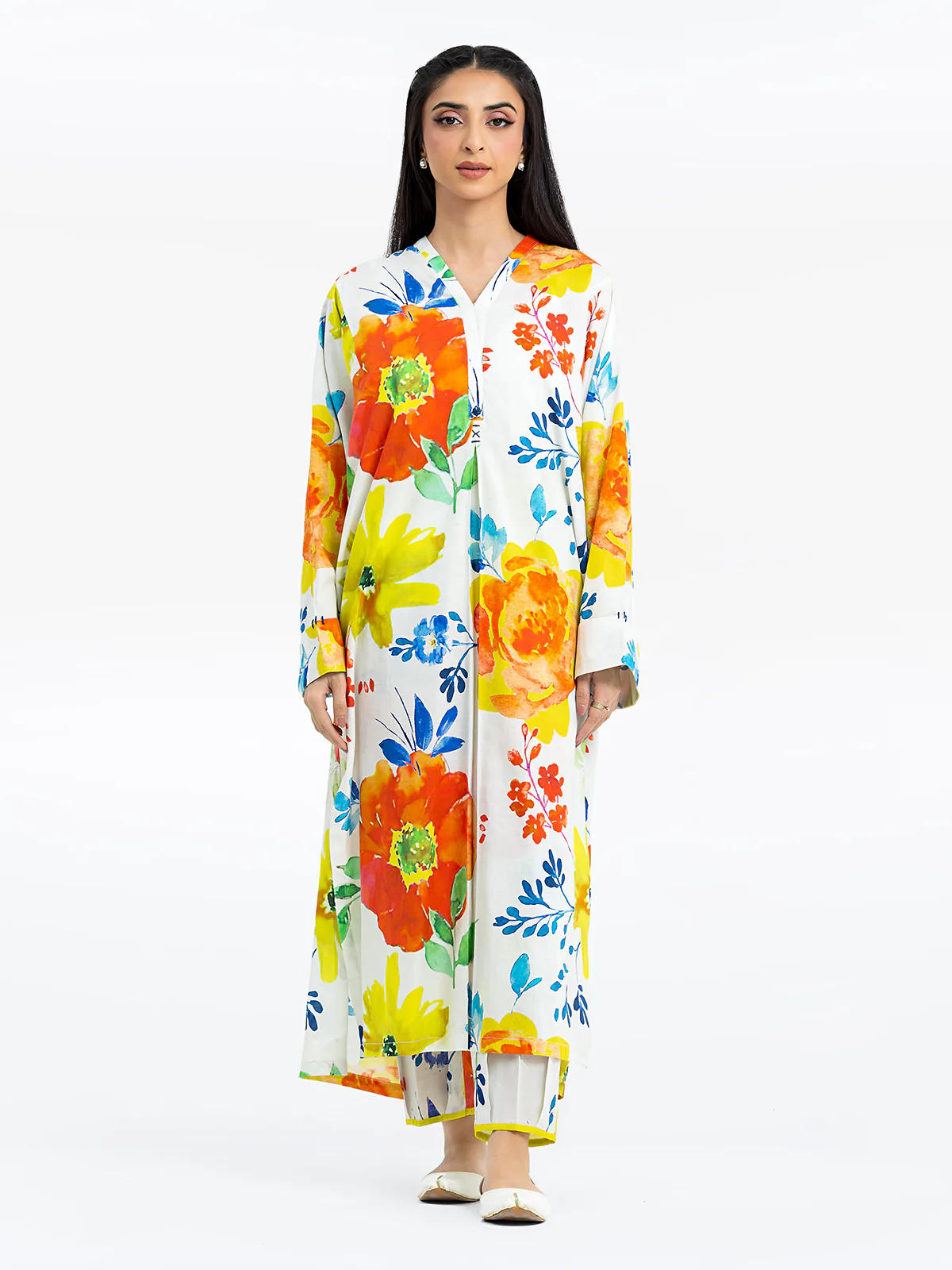Printed Lawn Co-Ord Set - EWTKP24-81111ST - Image 3