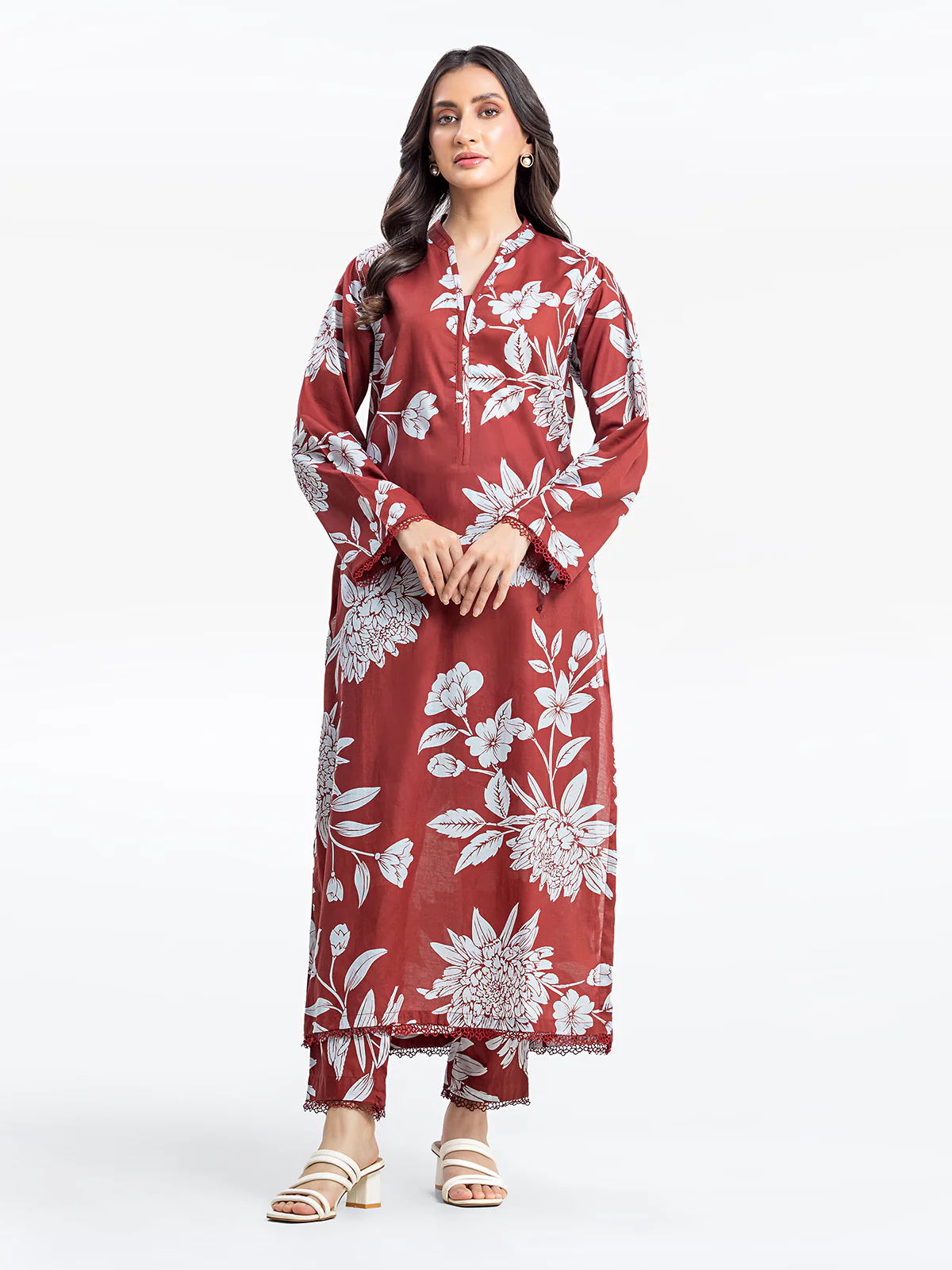 Printed Lawn Co-Ord Set - EWTKP24-81119ST