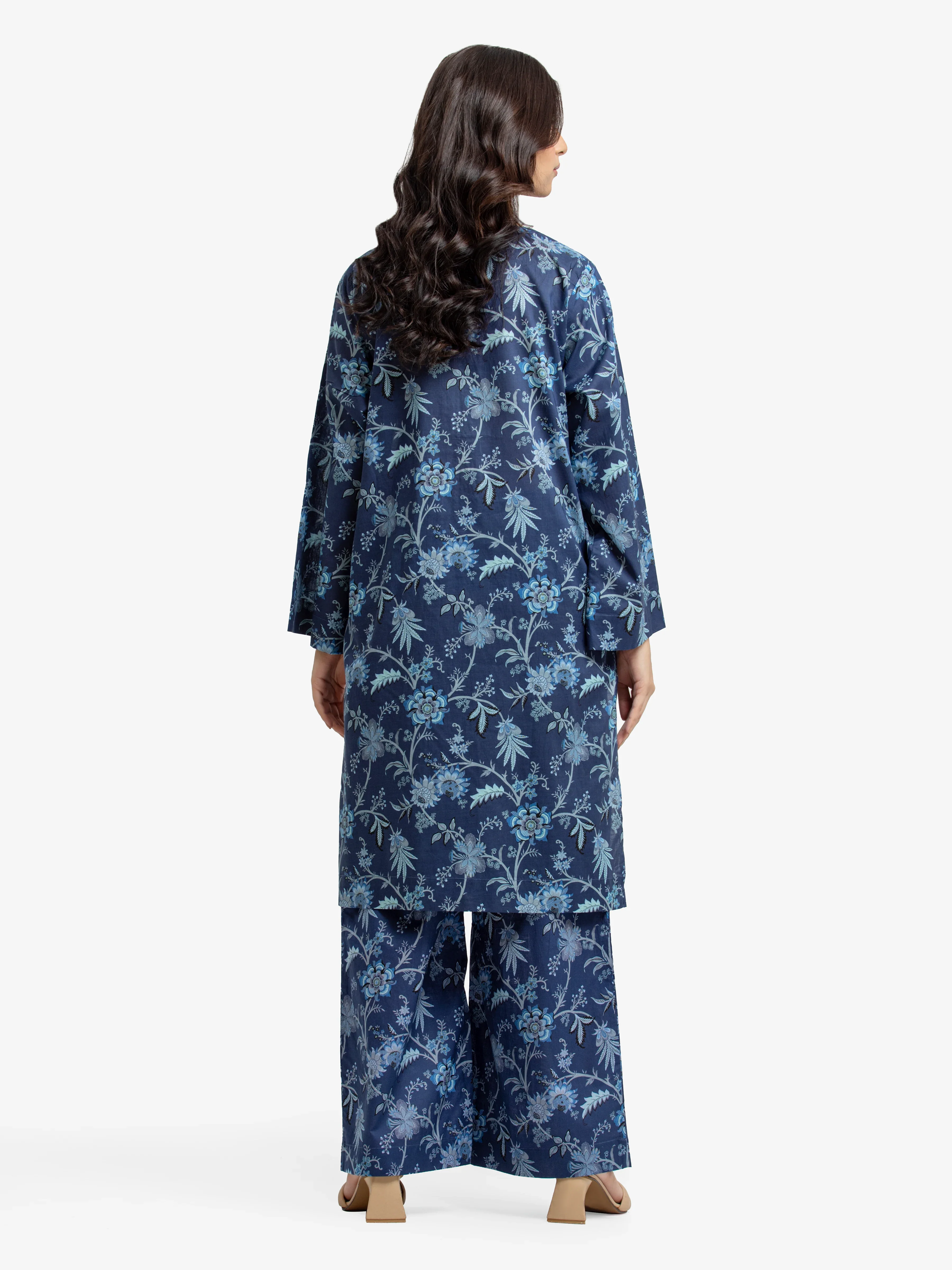 Printed Lawn Co-Ord Set - EWTKP24-81125ST - Image 4