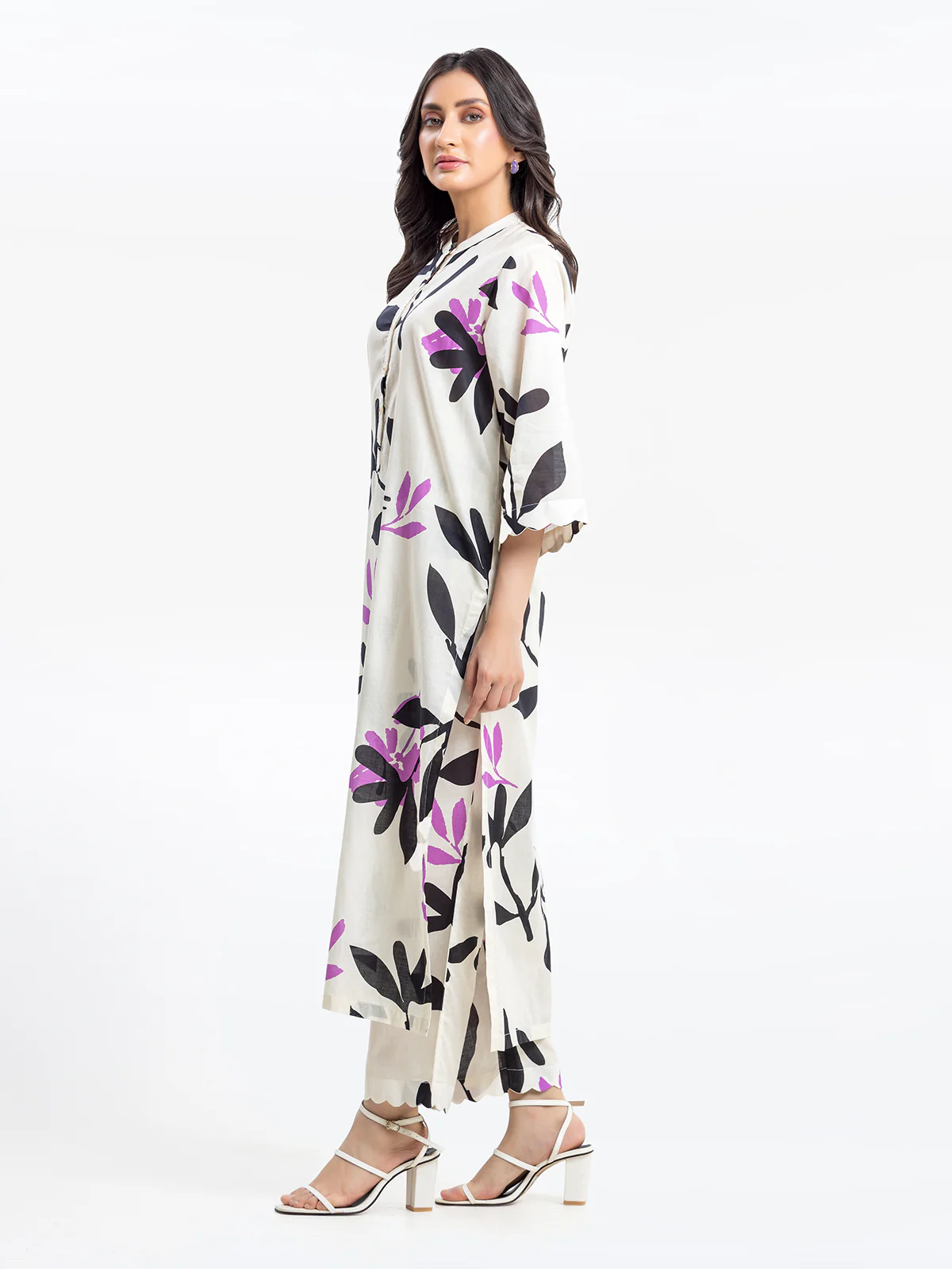 Printed Lawn Co-Ord Set - EWTKP24-81143ST - Image 4