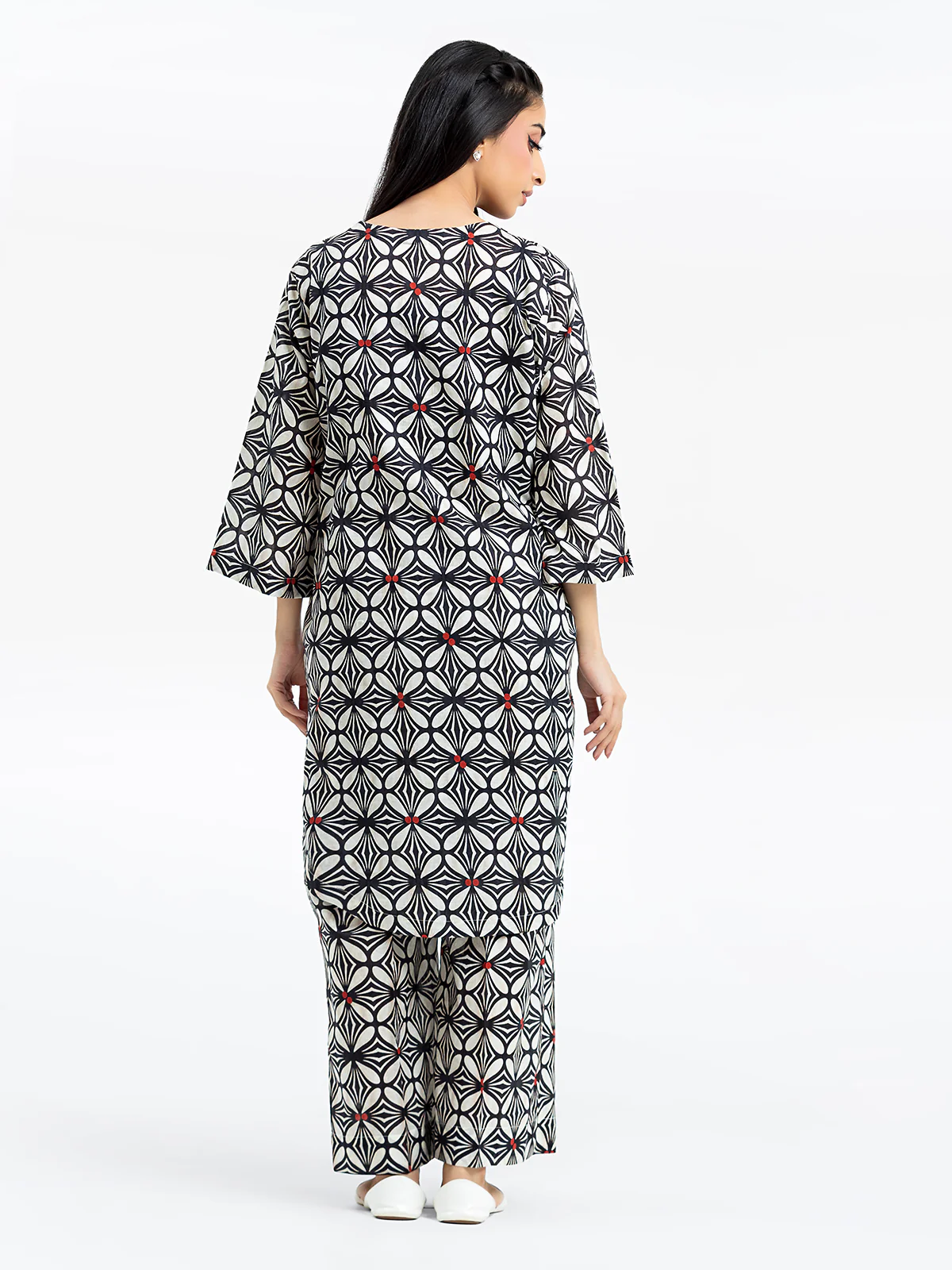 Printed Lawn Co-Ord Set - EWTKP24-81145ST - Image 7