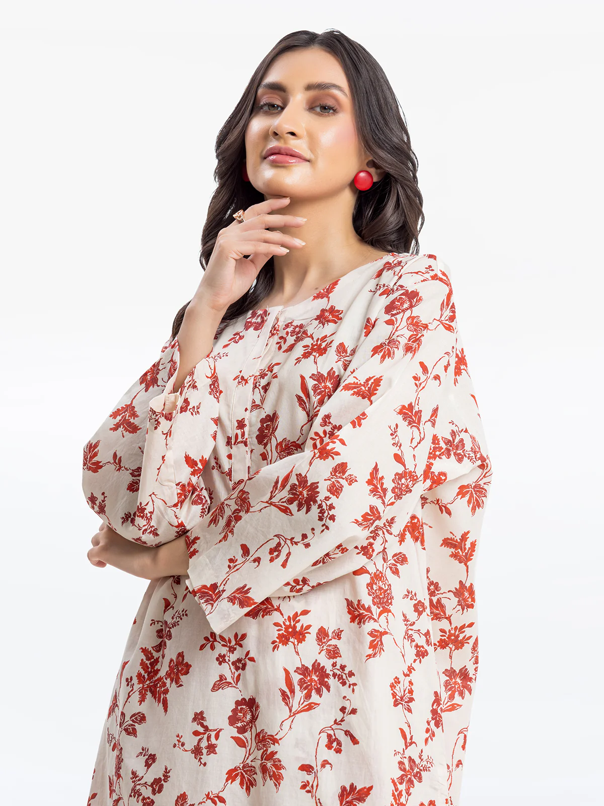 Printed Lawn Co-Ord Set - EWTKP24-81149ST - Image 3