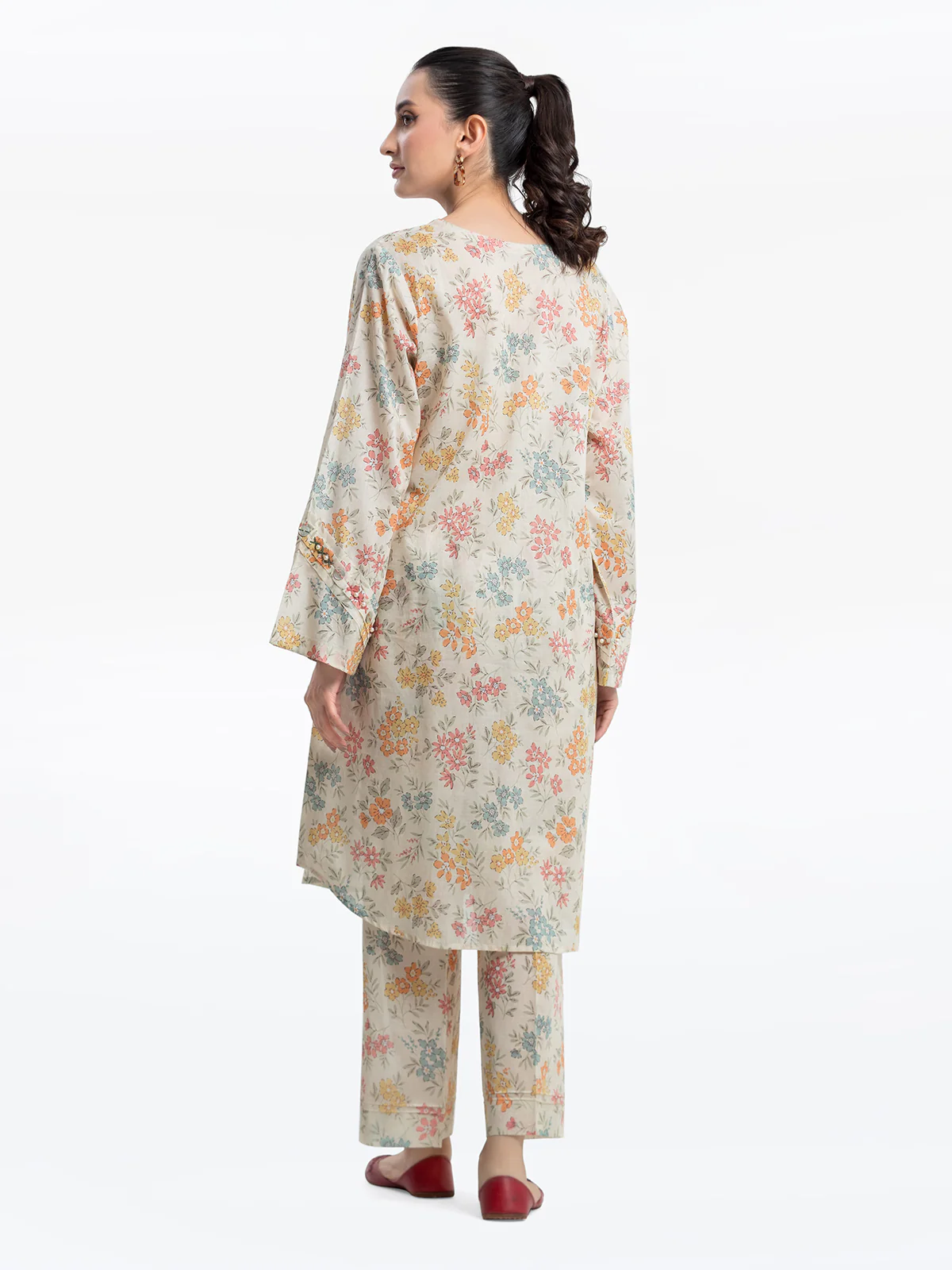 Printed Lawn Co-Ord Set - EWTKP24-81311ST - Image 5