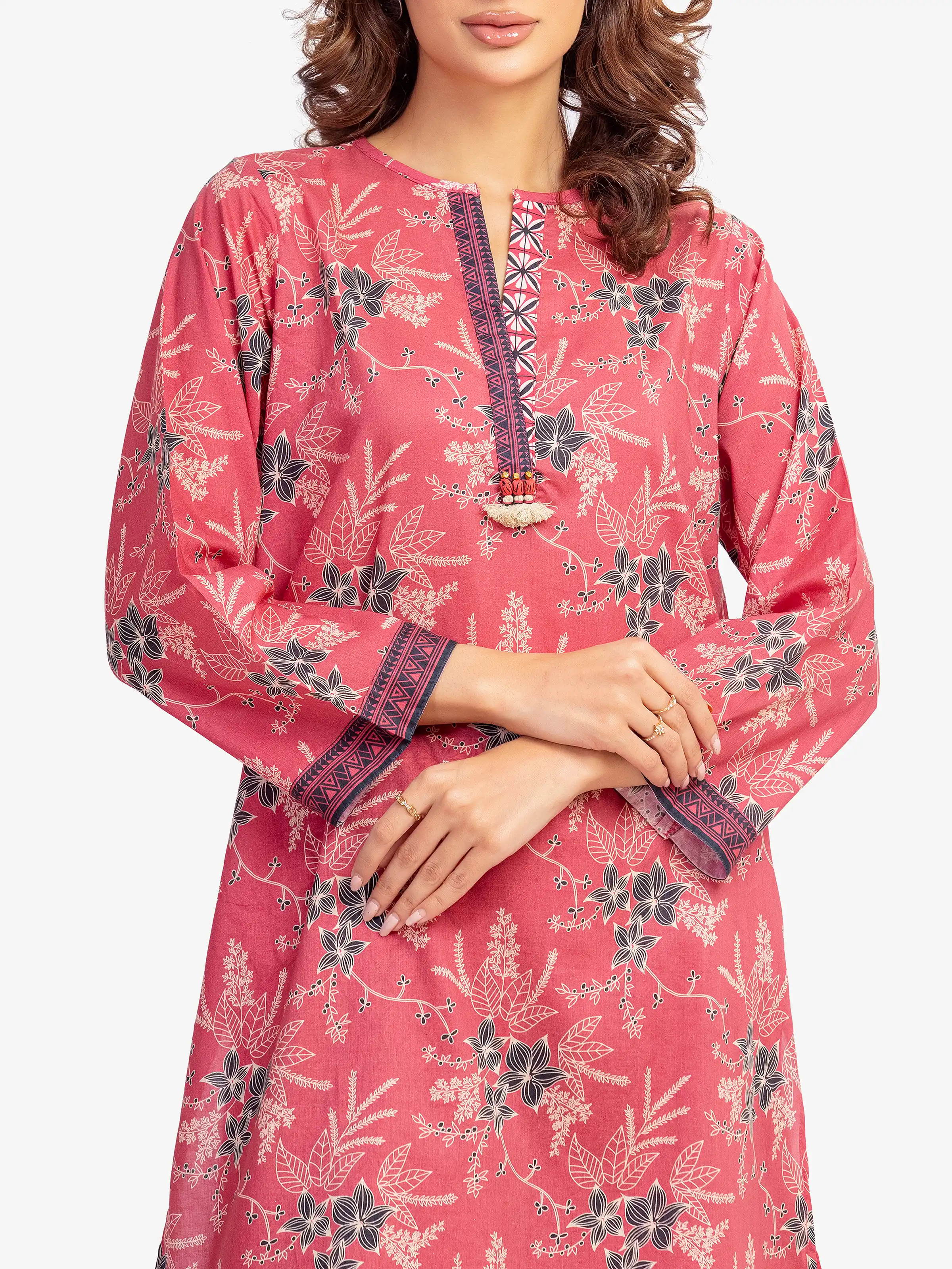 Printed Lawn Co-Ord Set - EWTKP5-81852ST - Image 2