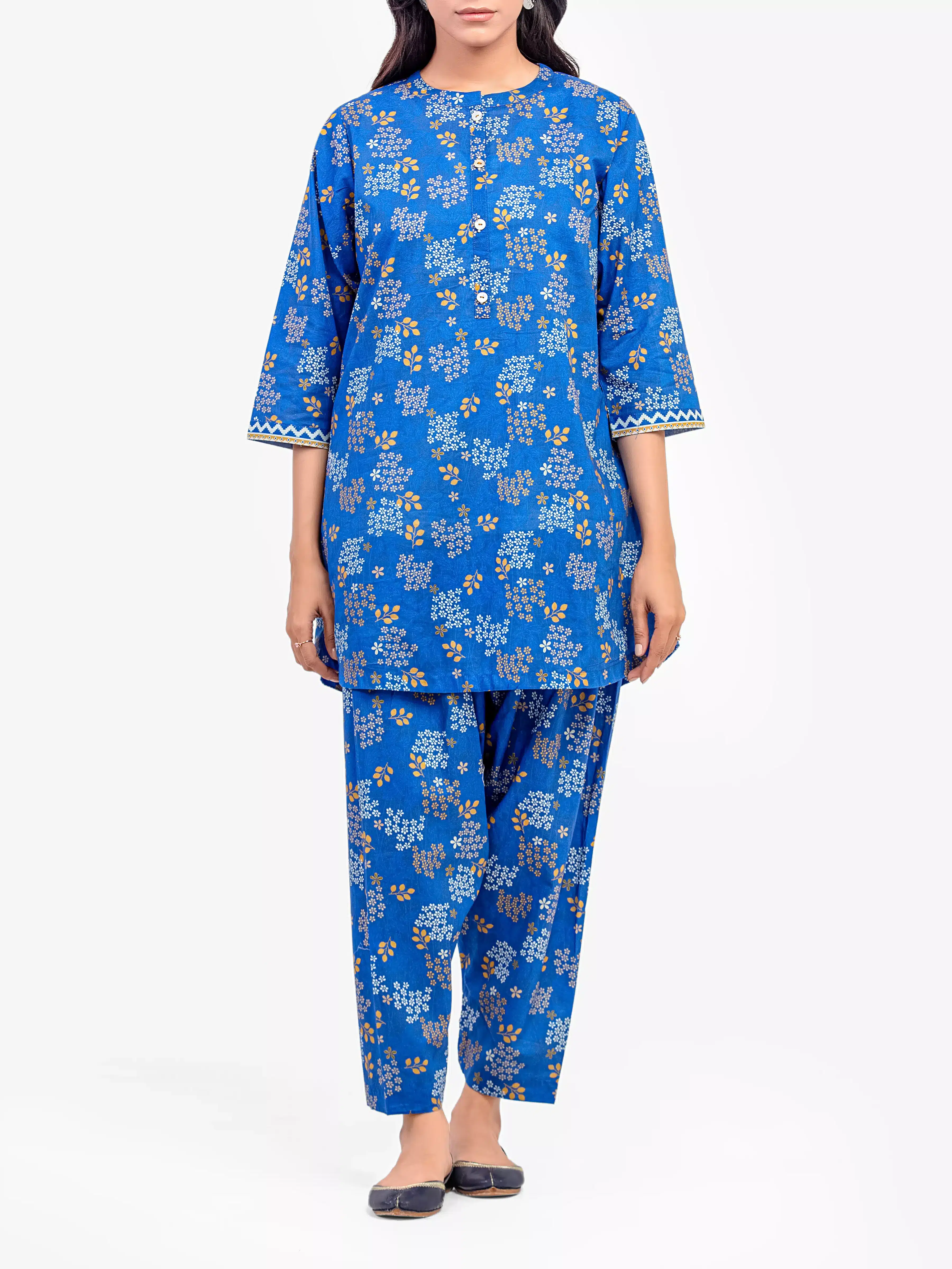 Printed Lawn Co-Ord Set - EWTKP5-81876ST