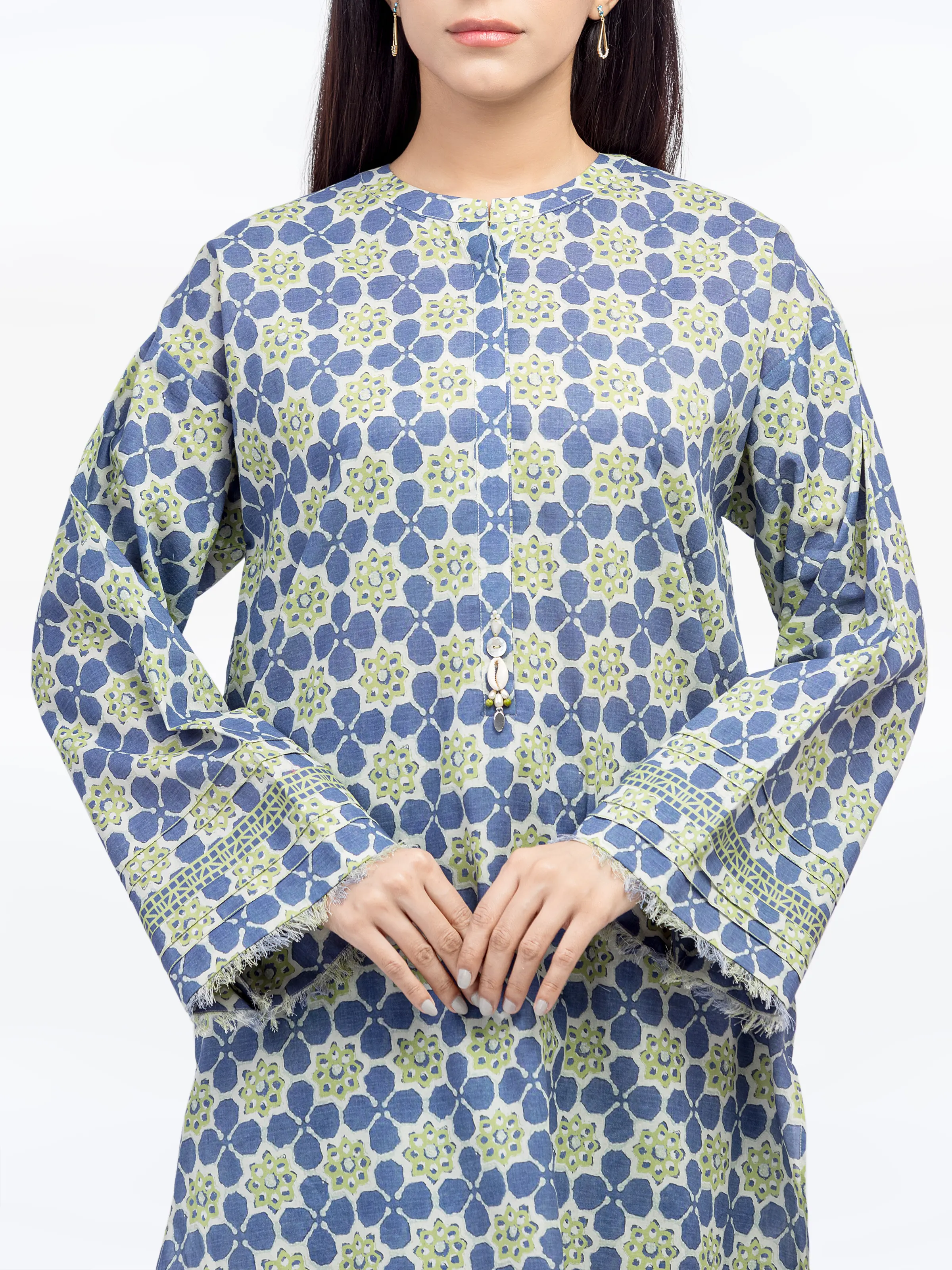 Printed Lawn Co-Ord Set - EWTKP5-81878ST - Image 2