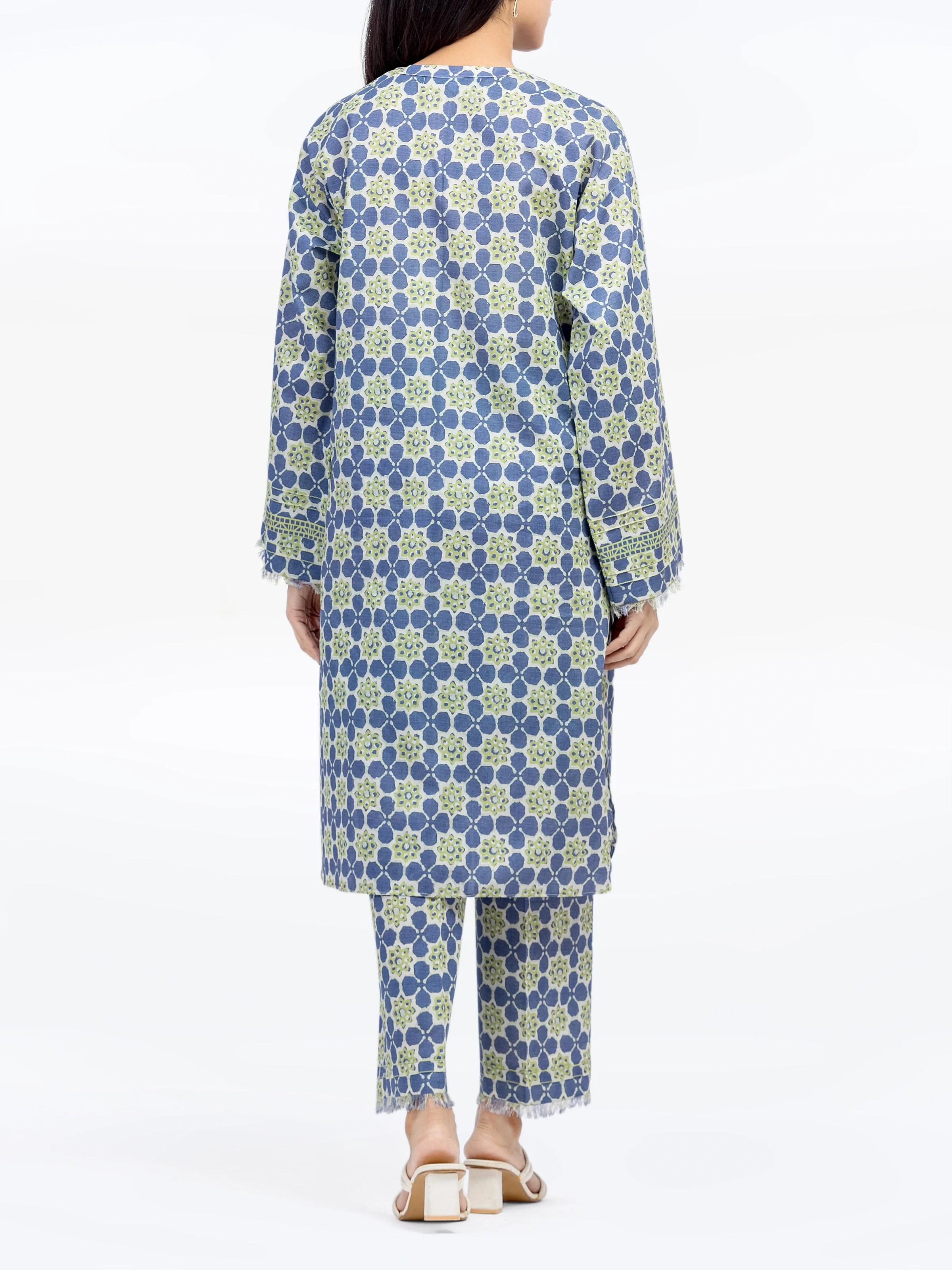 Printed Lawn Co-Ord Set - EWTKP5-81878ST - Image 5