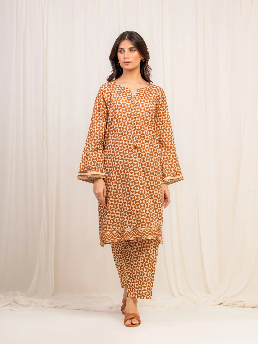 Printed Lawn Co-Ord Set - EWTKP5-81881ST