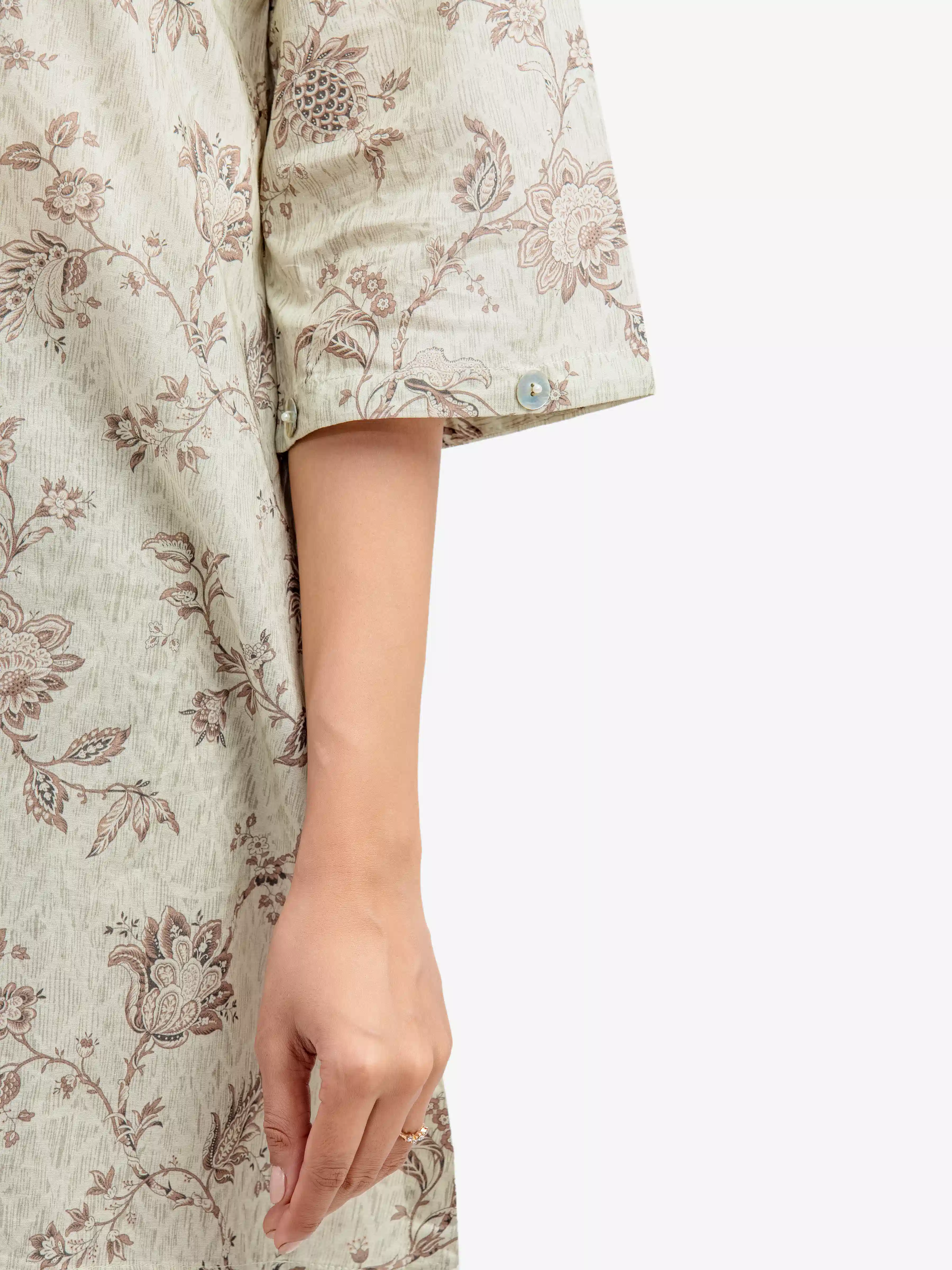Printed Lawn Co-Ord Set - EWTKP5-81882ST - Image 3