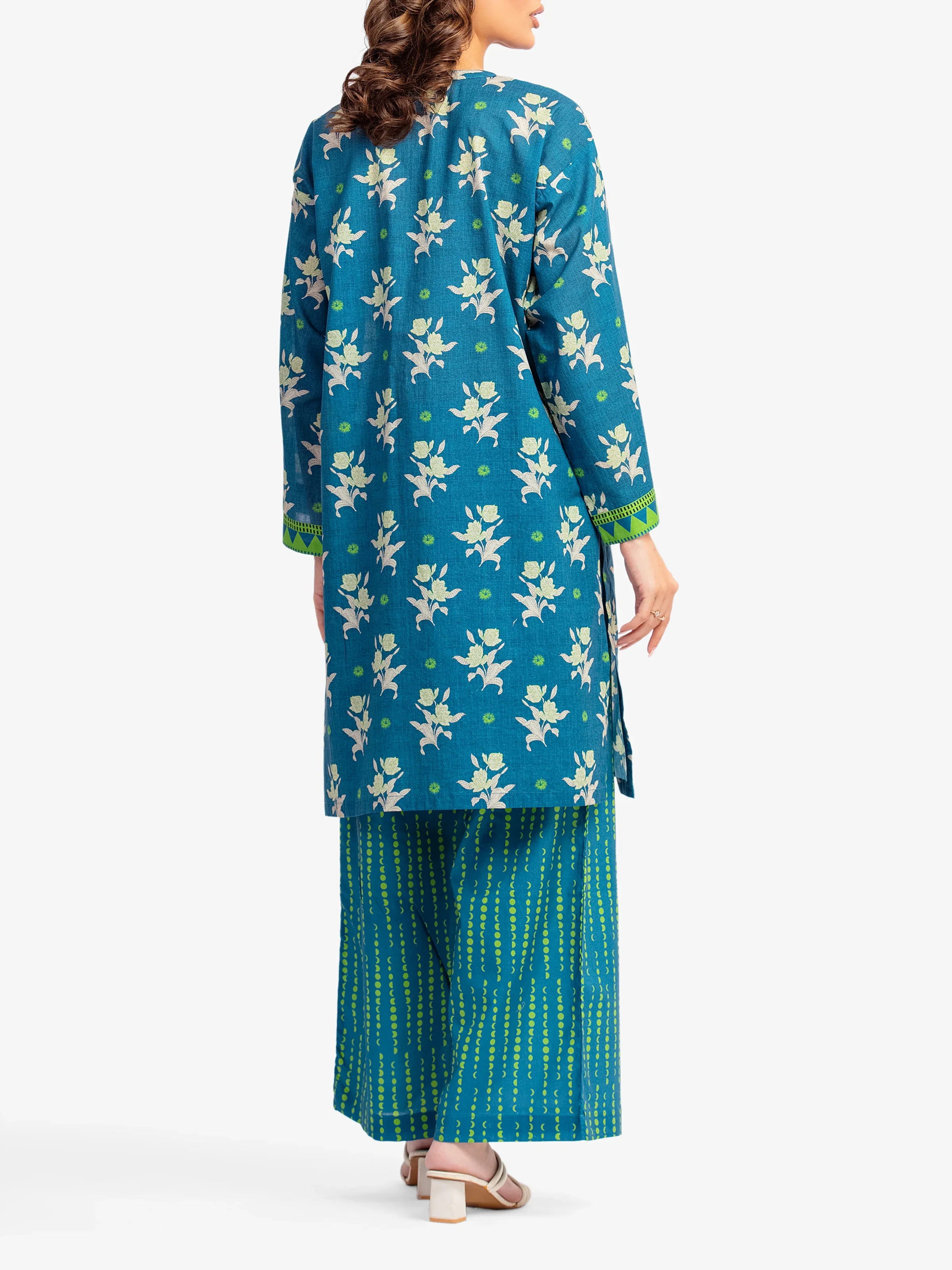 Printed Lawn Co-Ord Set - EWTKP5-81888ST - Image 5