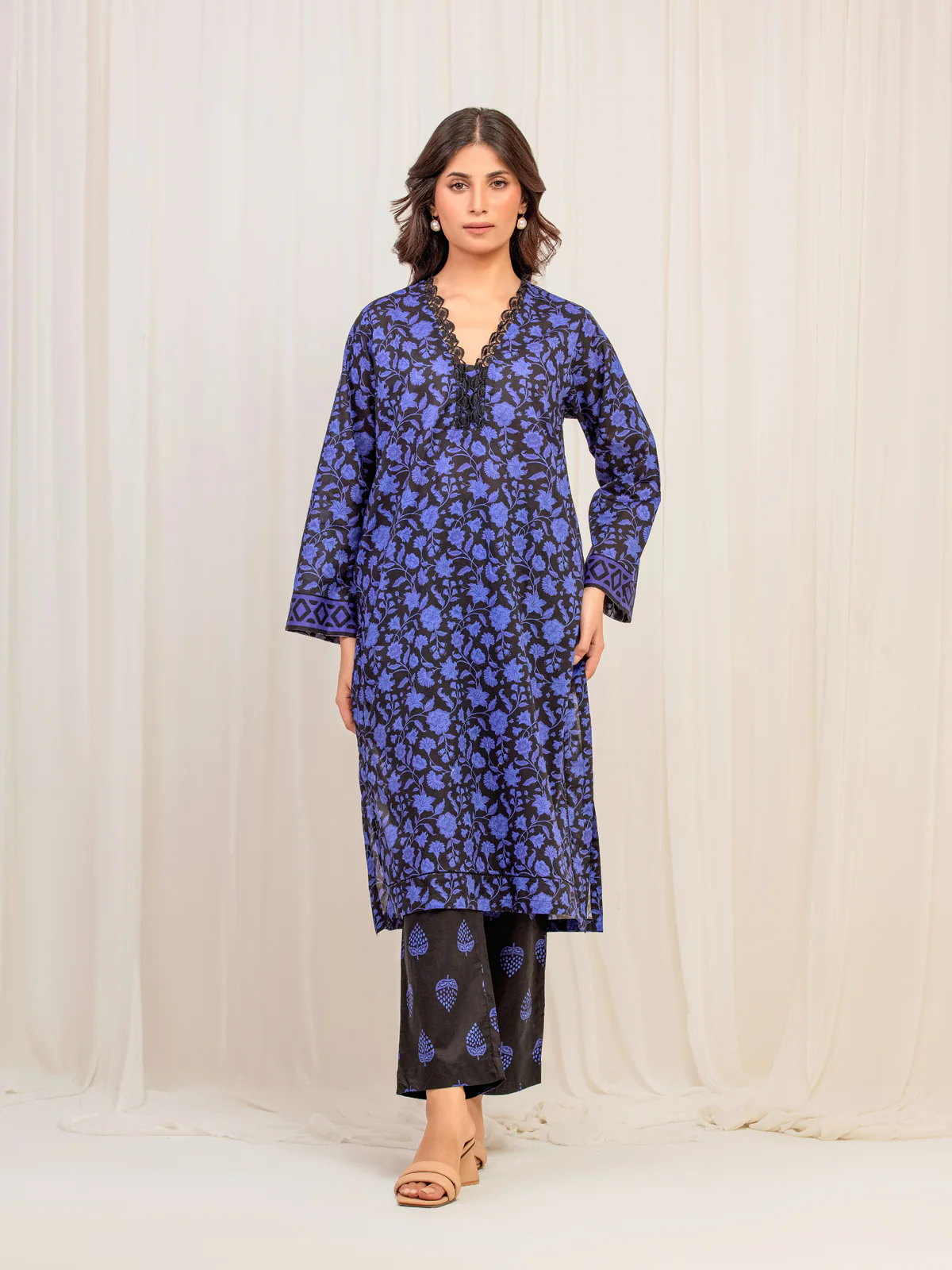 Pret Printed Lawn Co-Ord Set - EWTKP5-81889ST