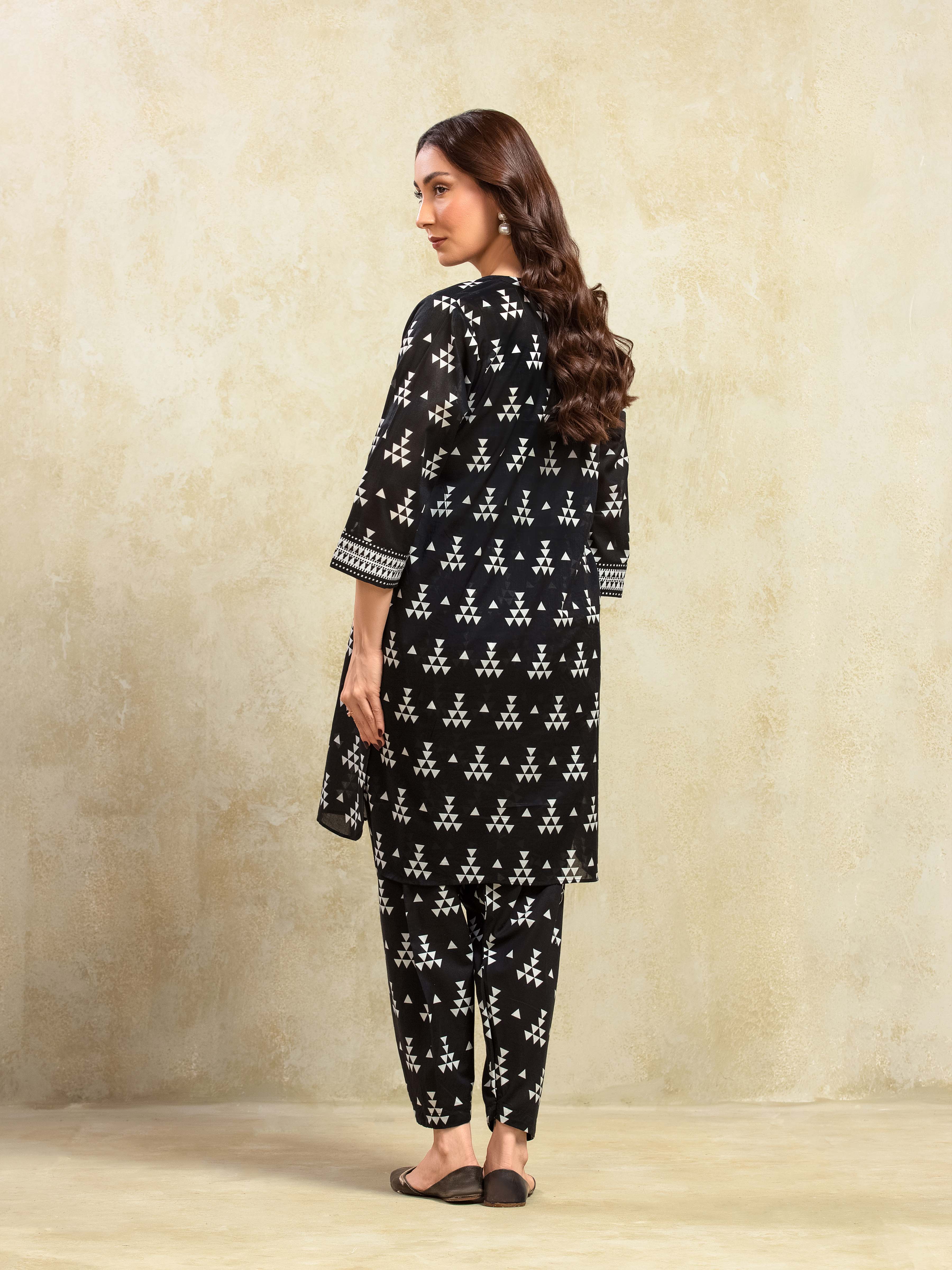 Printed Lawn Co-Ord Set - EWTKP5-81900ST - Image 6