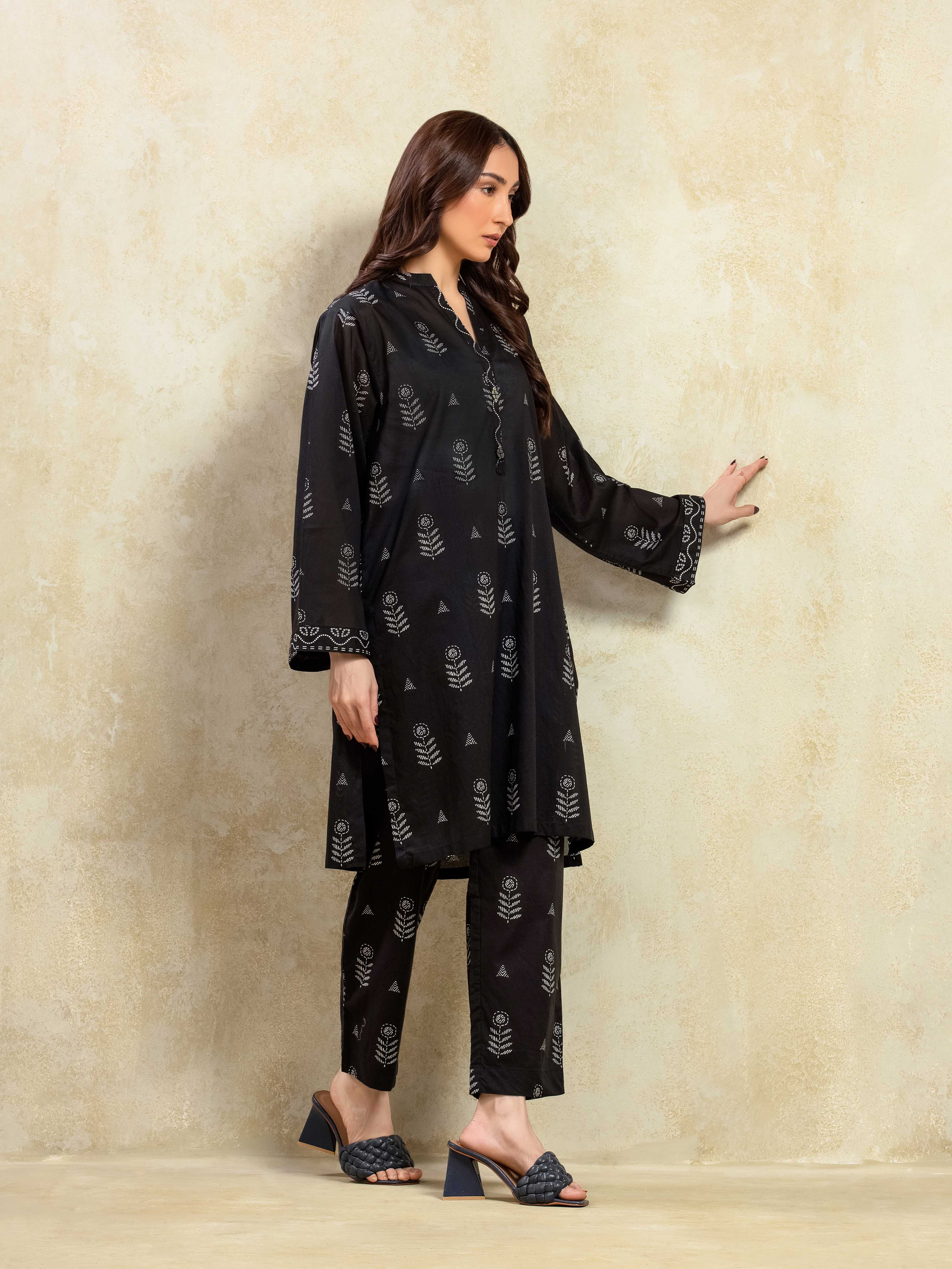 Printed Lawn Co-Ord Set - EWTKP5-82027ST - Image 5