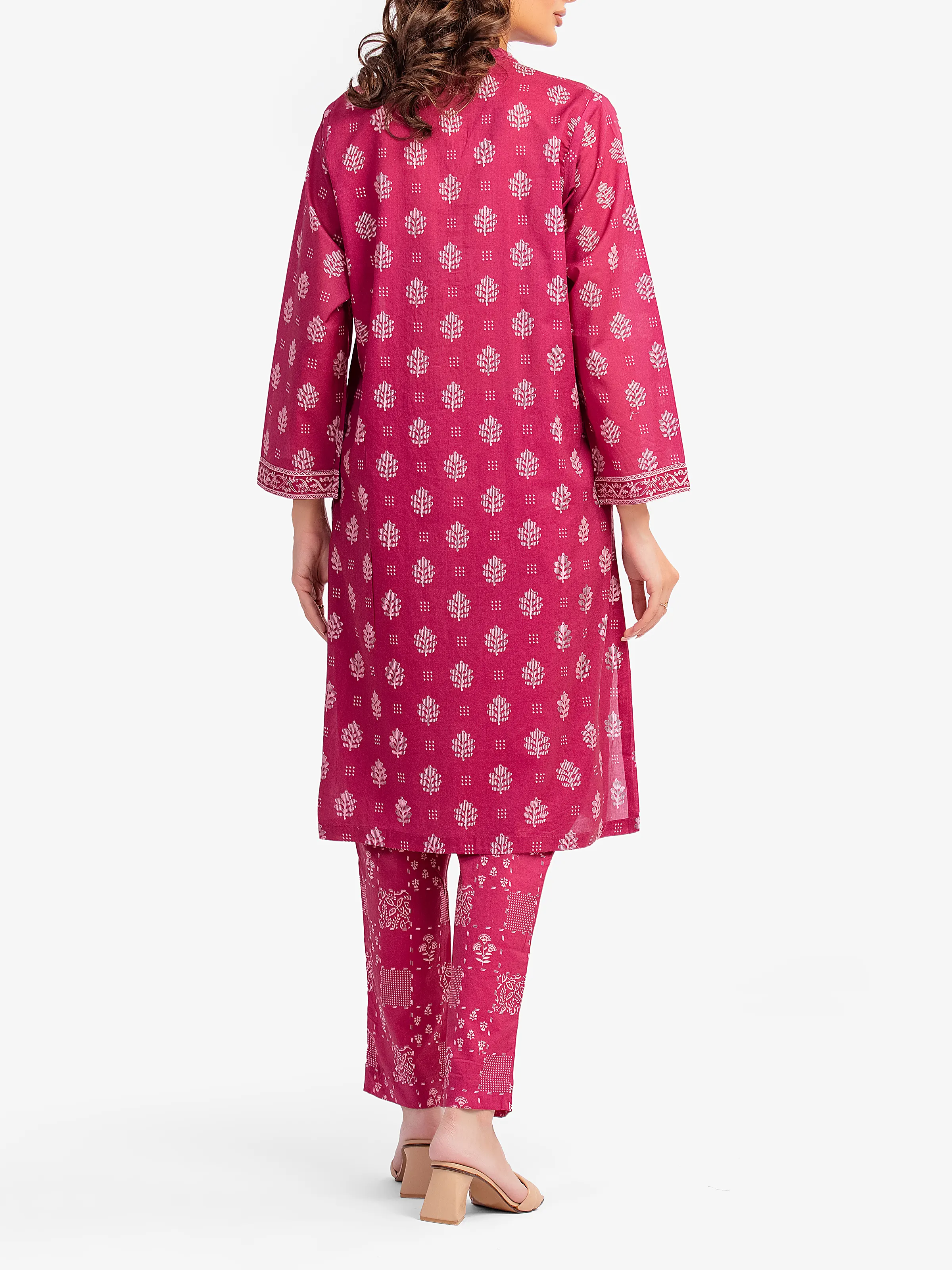 Printed Lawn Co-Ord Set - EWTKP5-82088ST - Image 5