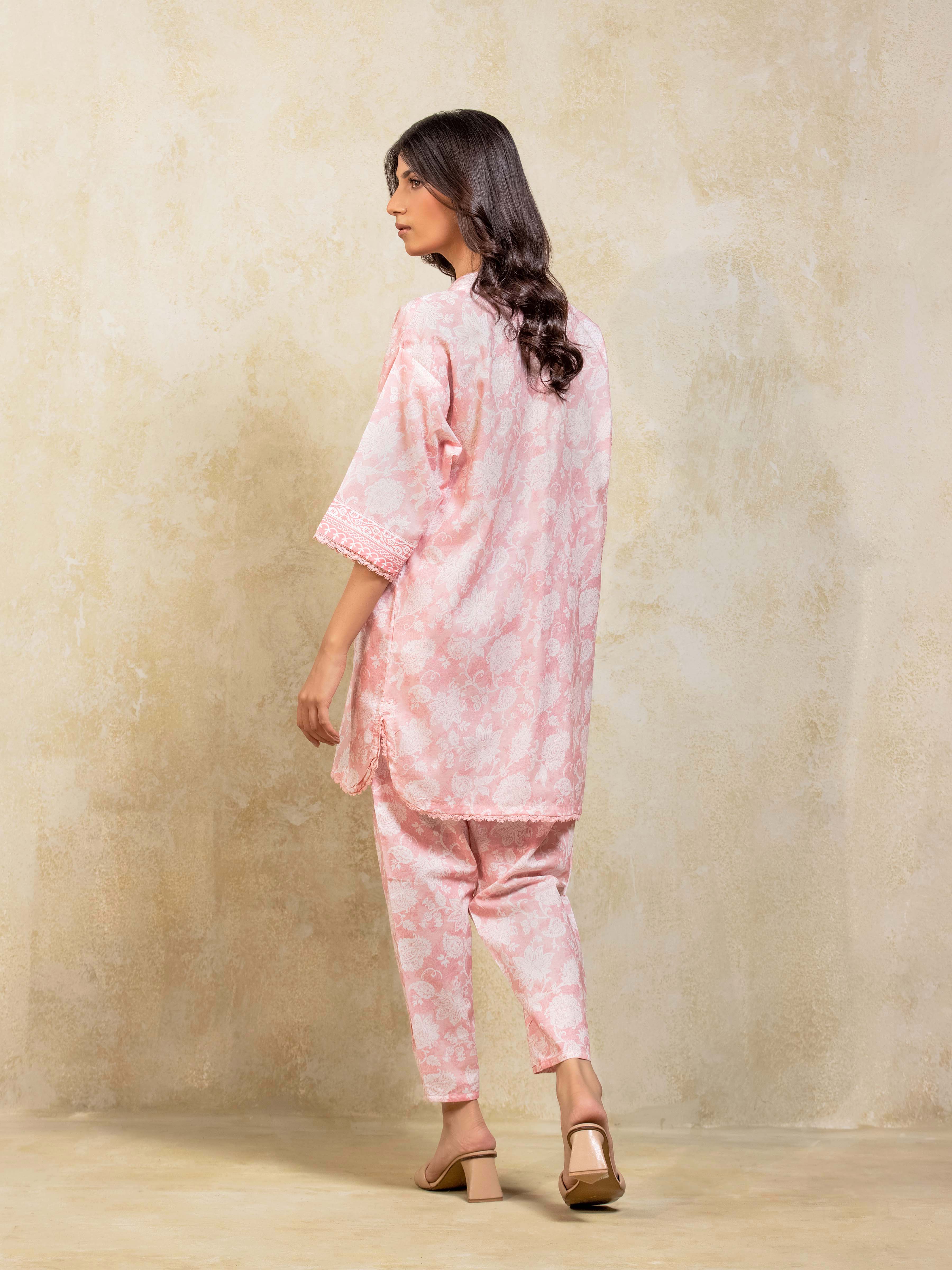 Printed Lawn Co-Ord Set - EWTKP5-82381ST - Image 6