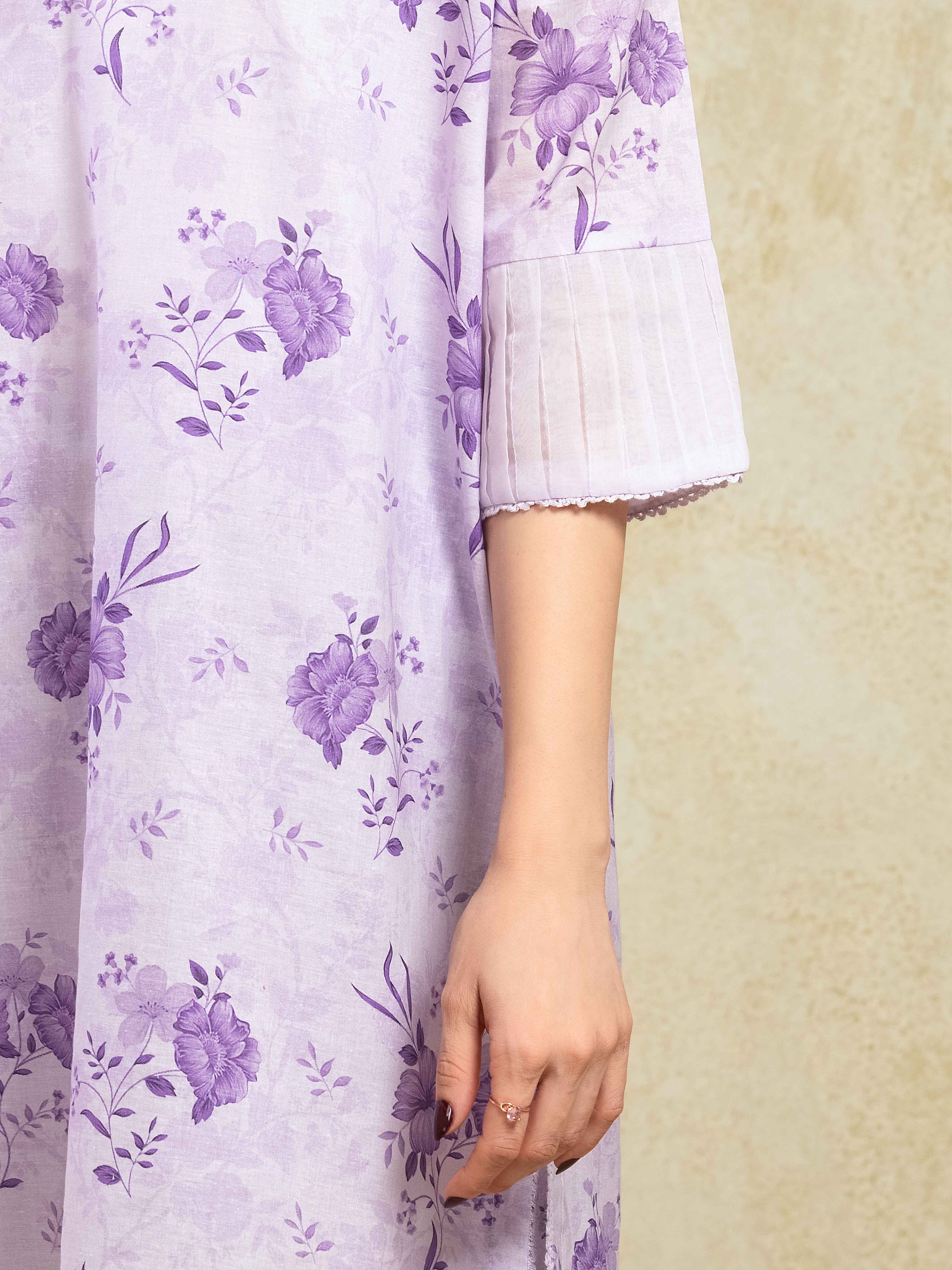 Printed Lawn Co-Ord Set - EWTKP5-82393ST - Image 4