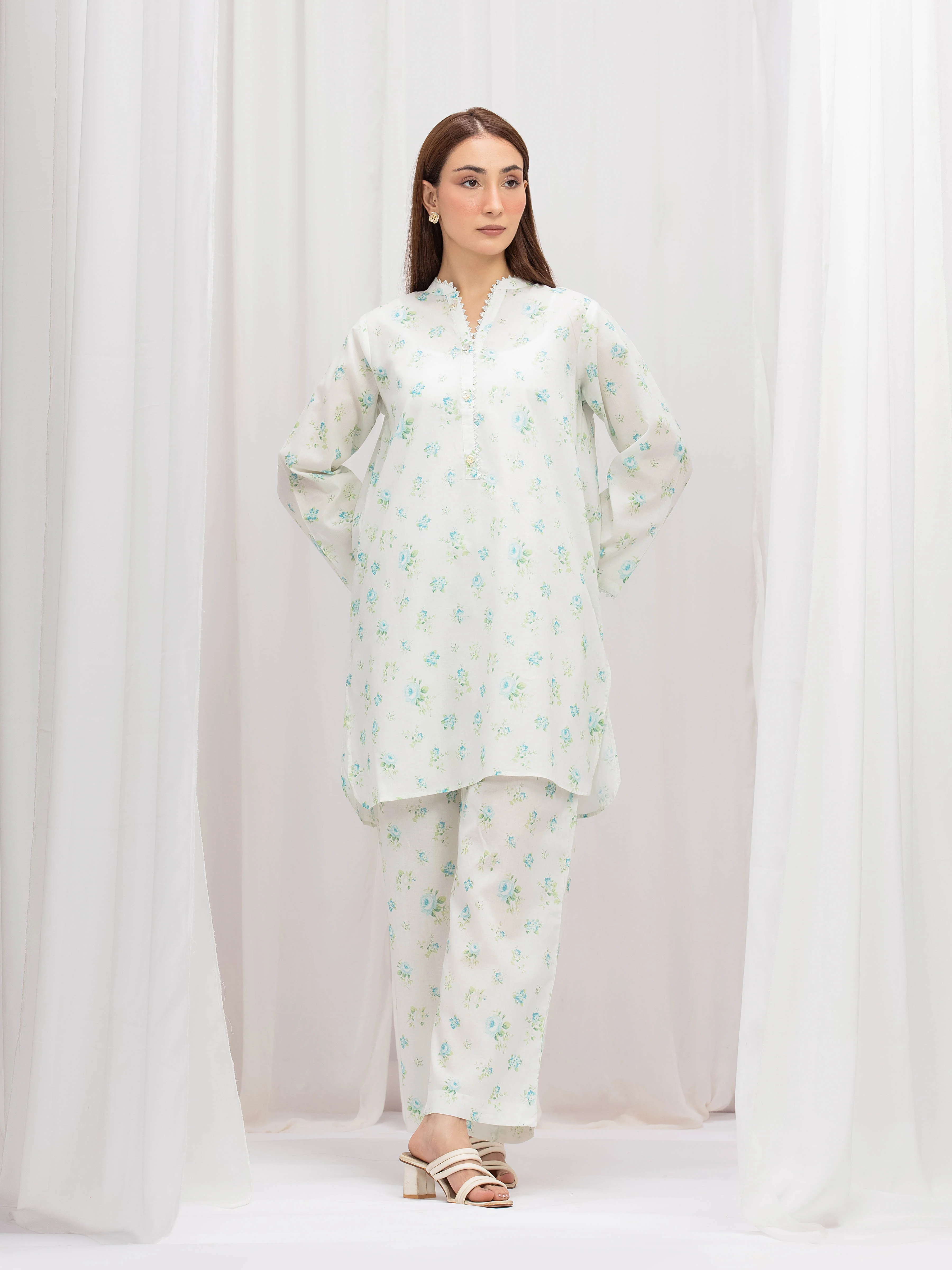 Pret Printed Lawn Co-ord Set - EWTKP5-85000ST