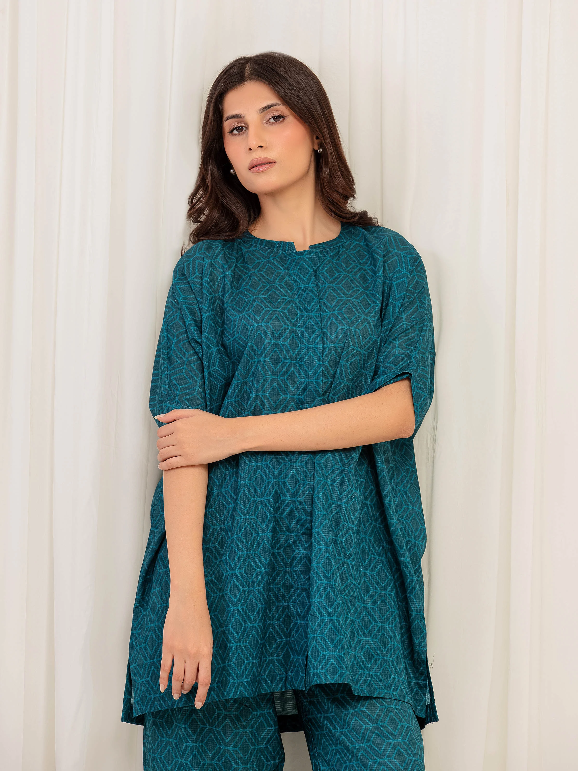 Printed Lawn Co-Ord Set - EWTKP5-85010ST - Image 2