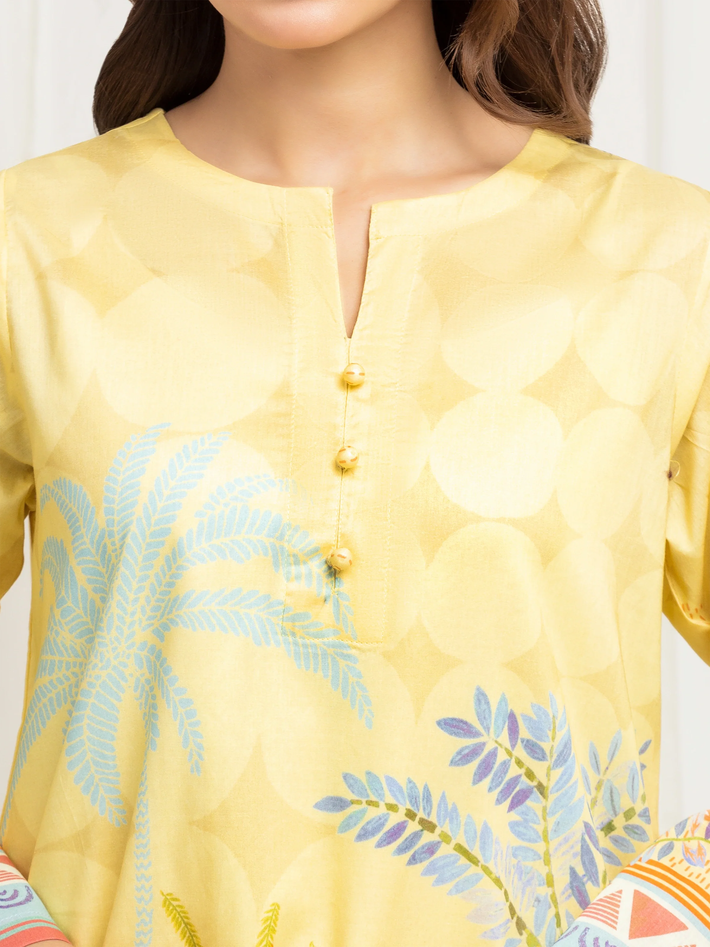 Printed Lawn Co-Ord Set - EWTKP6-86025ST - Image 4