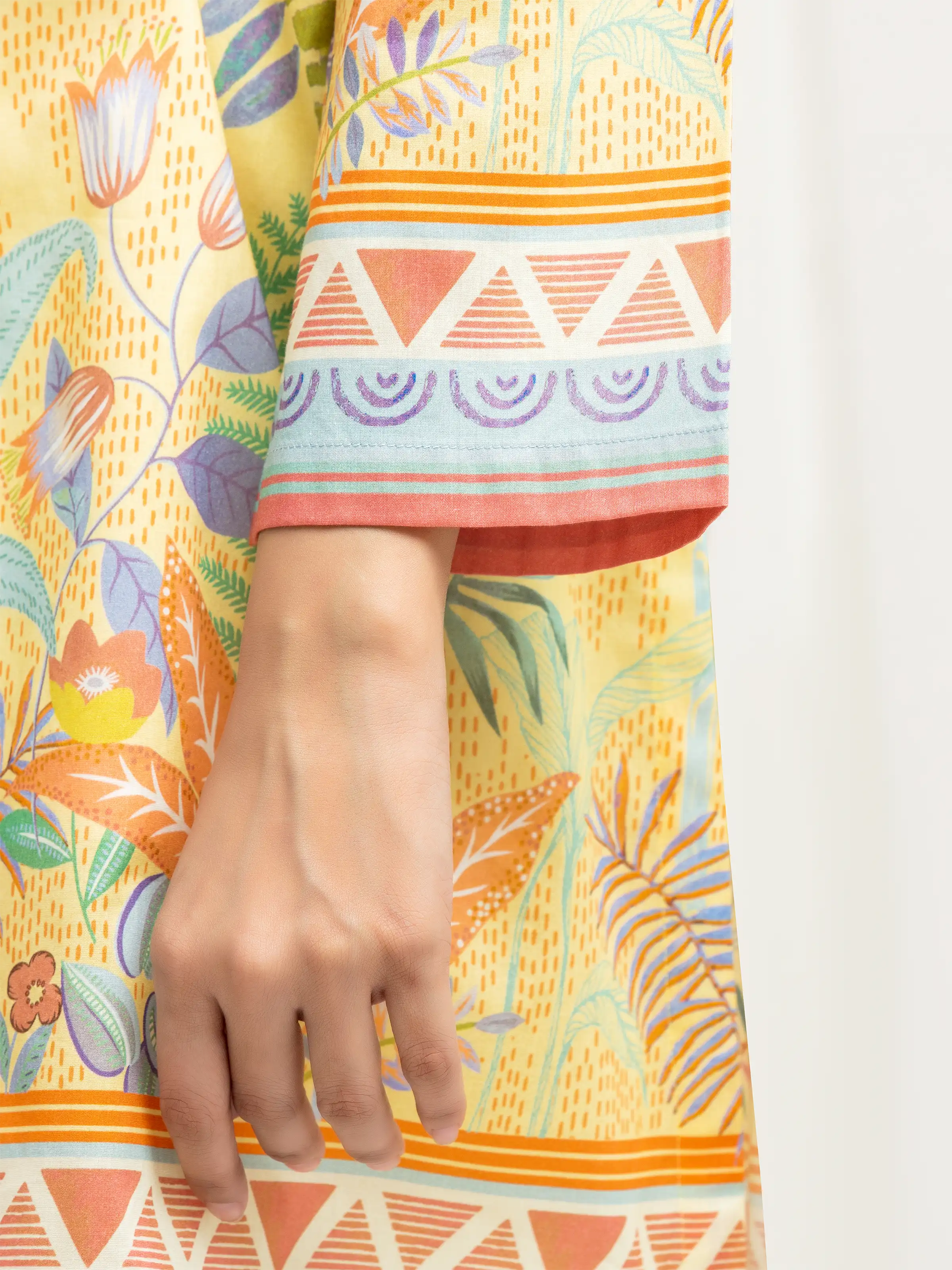 Printed Lawn Co-Ord Set - EWTKP6-86025ST - Image 5