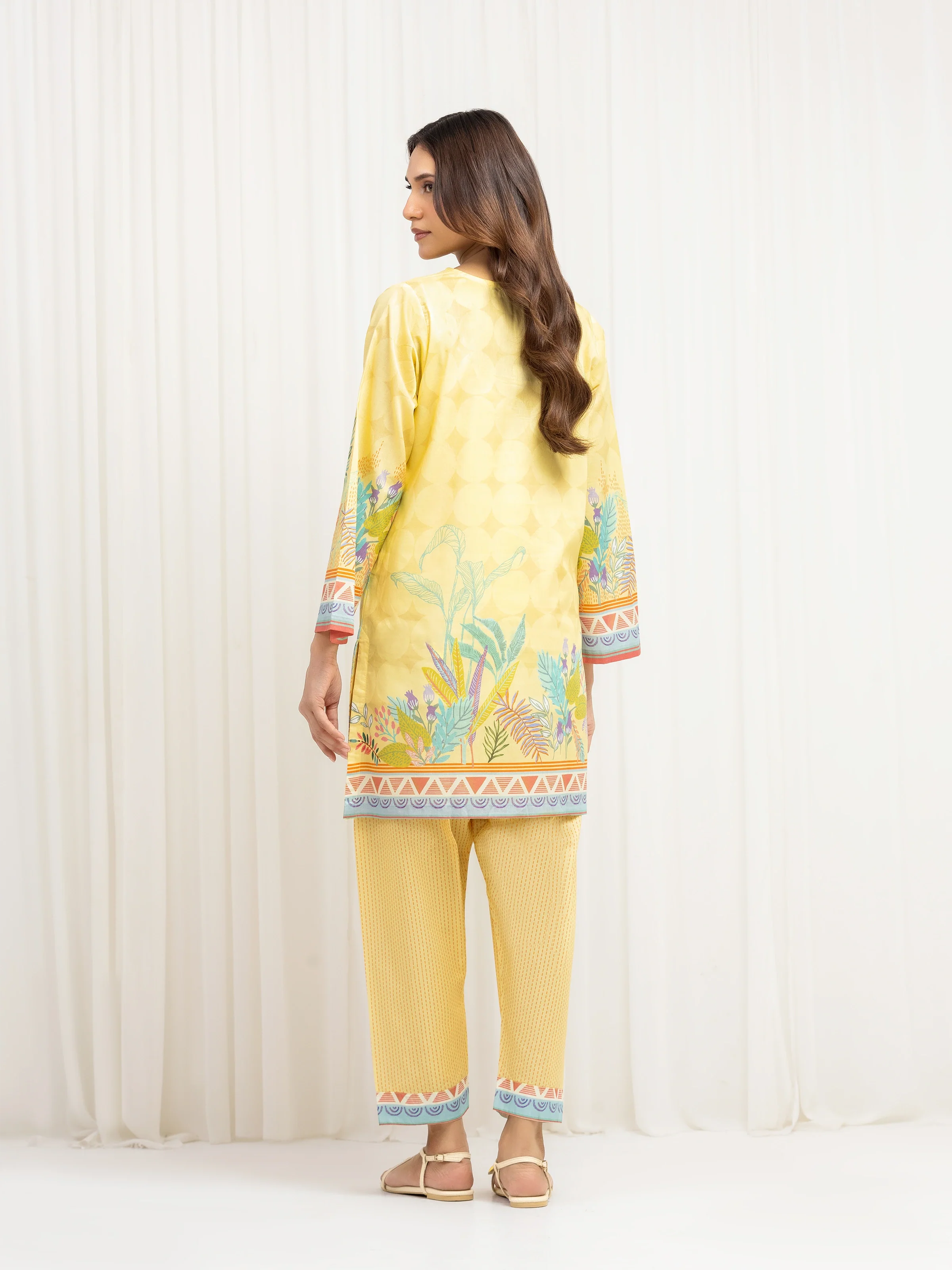 Printed Lawn Co-Ord Set - EWTKP6-86025ST - Image 6