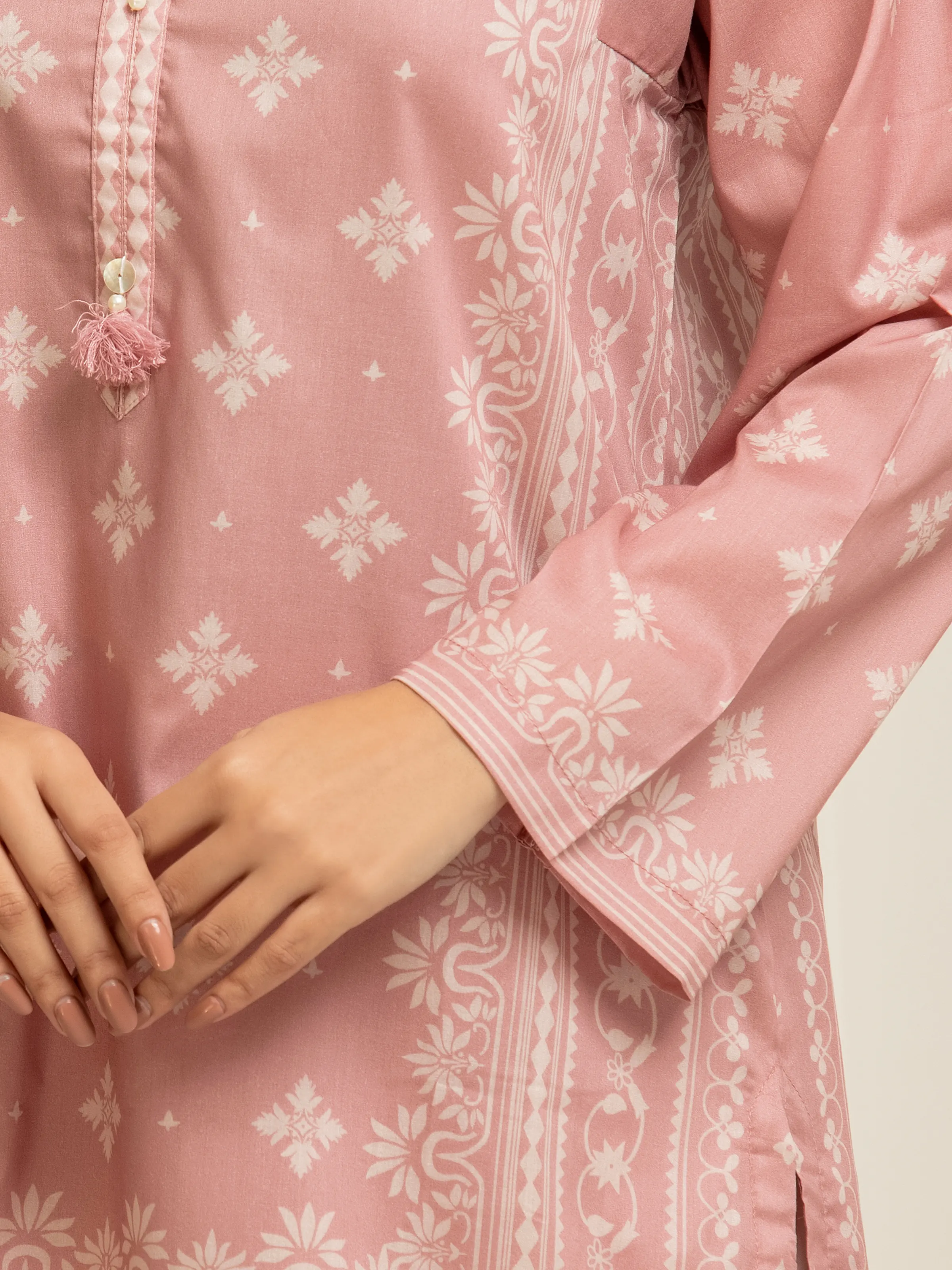 Printed Lawn Co-Ord Set - EWTKP6-86030ST - Image 4