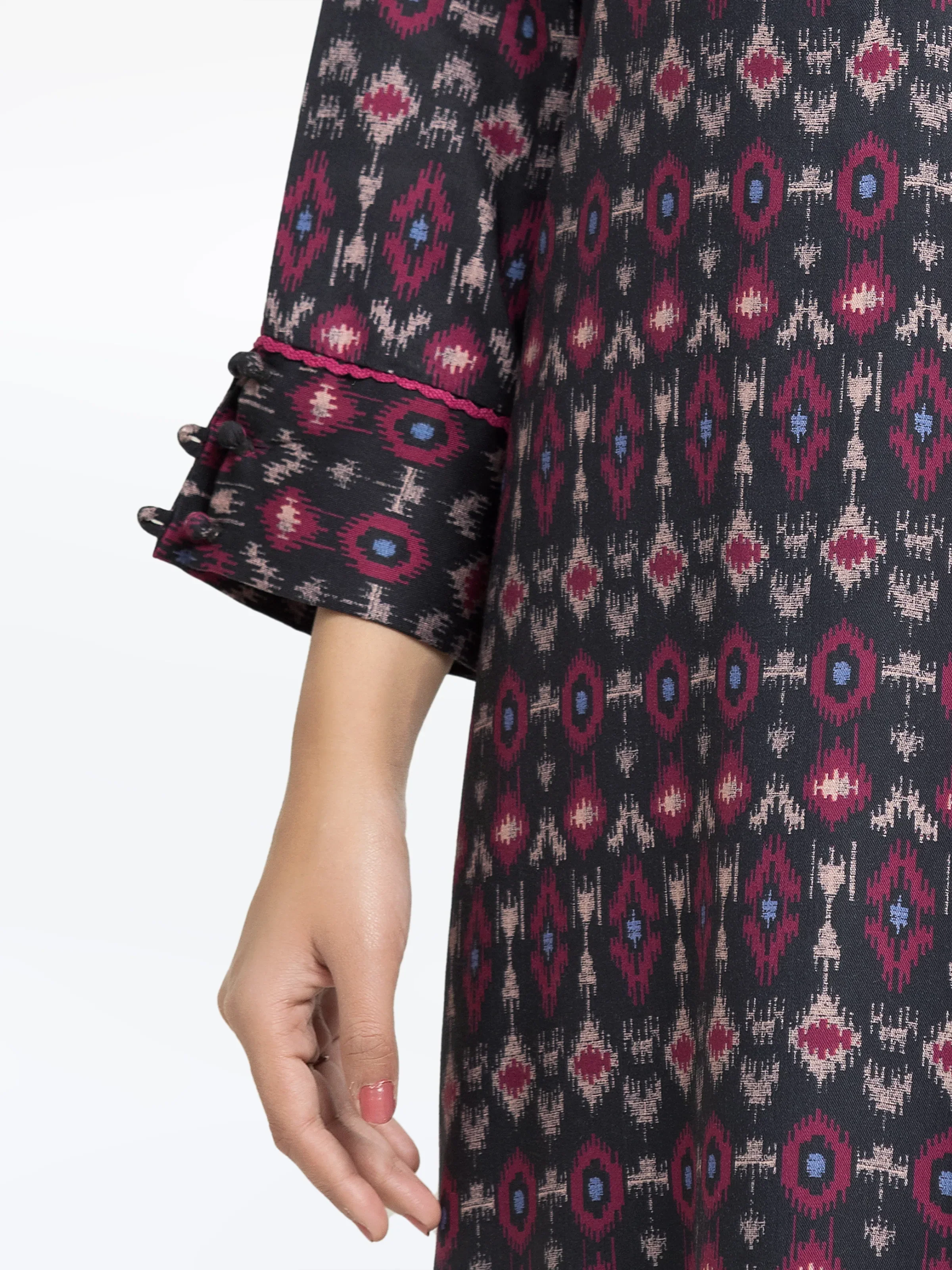Printed Viscose Co-Ord Set - EWTKP24-81376ST - Image 4