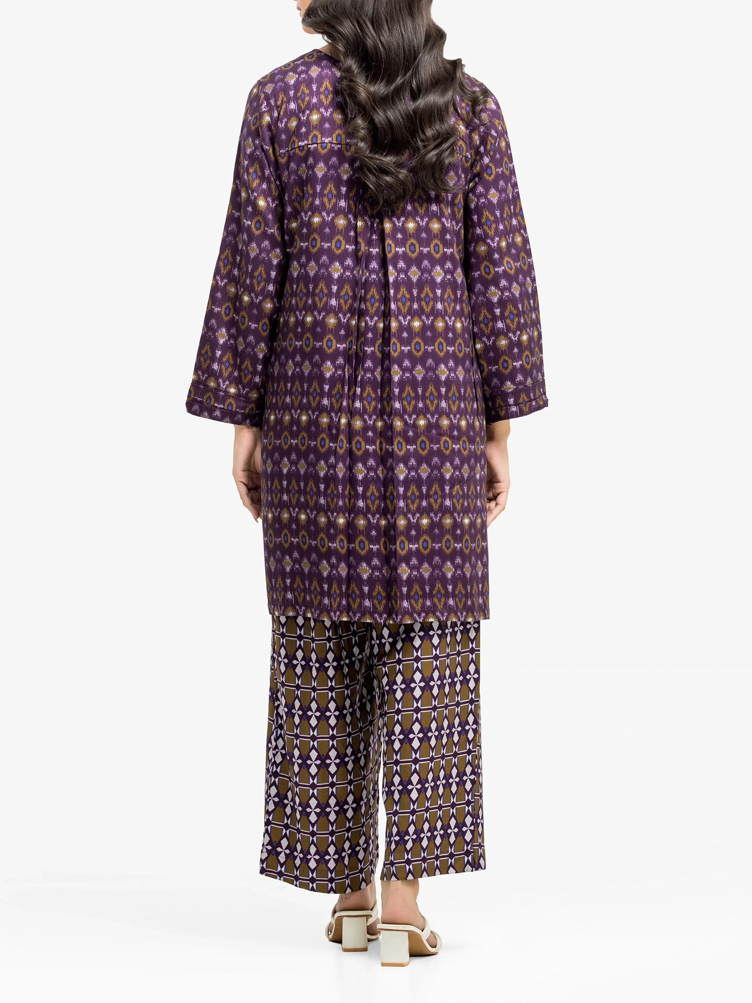 Printed Viscose Co-Ord Set - EWTKP24-81377ST - Image 5