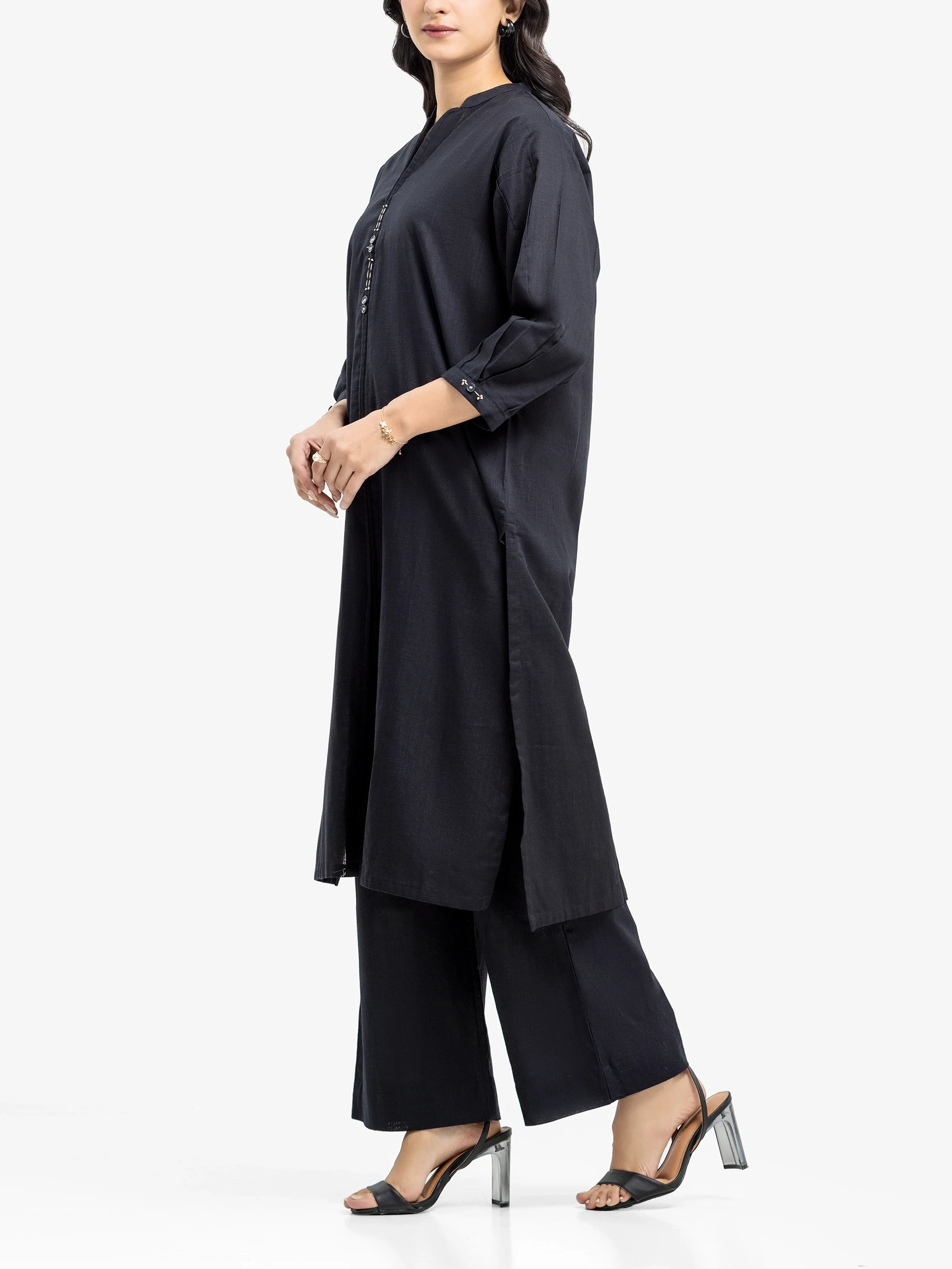 Solid Cross Hatch Co-Ord Set - EWTKS25-80124ST - Image 4