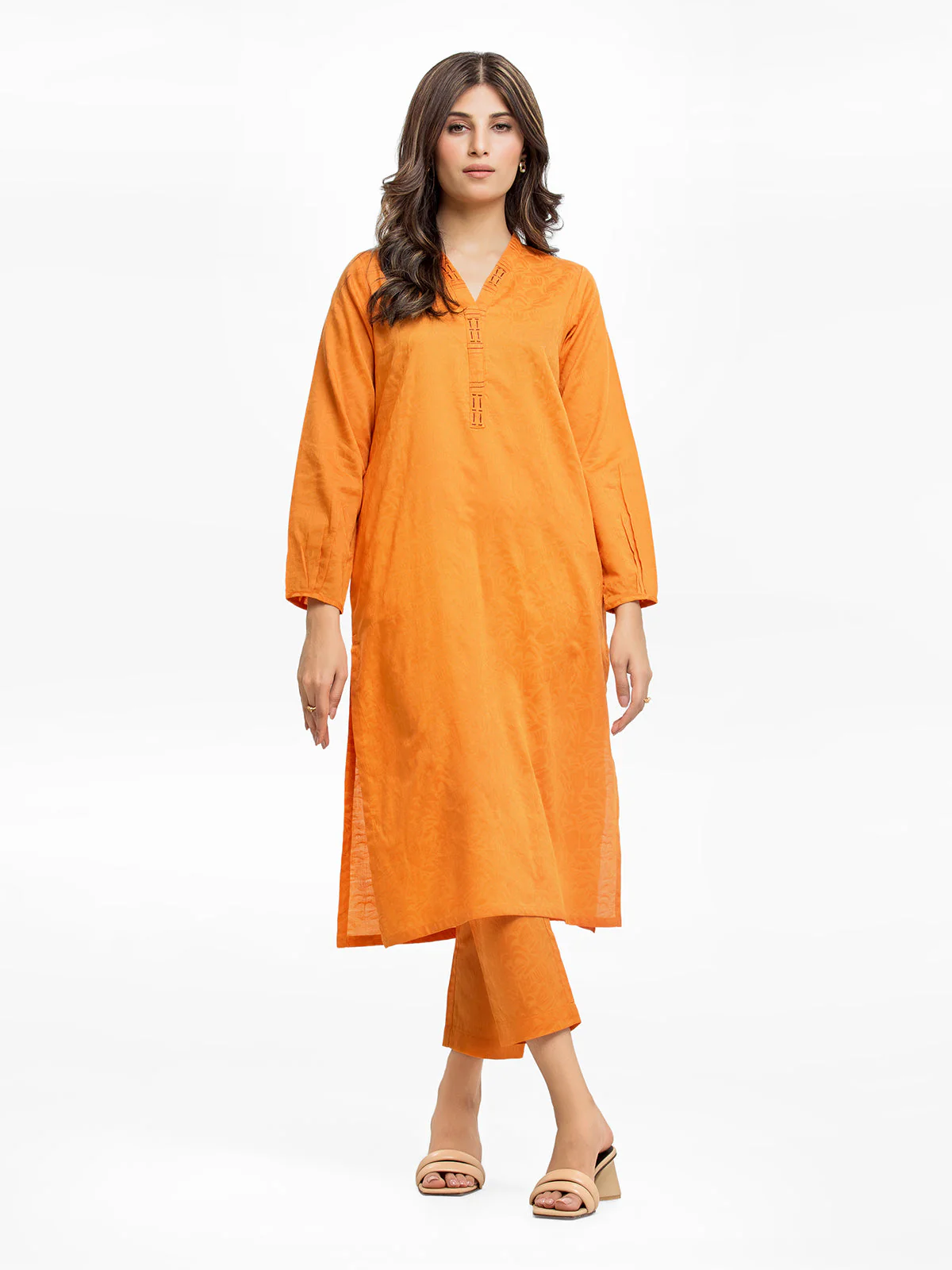 Solid Dobby Co-Ord Set - EWTKS24-68960ST
