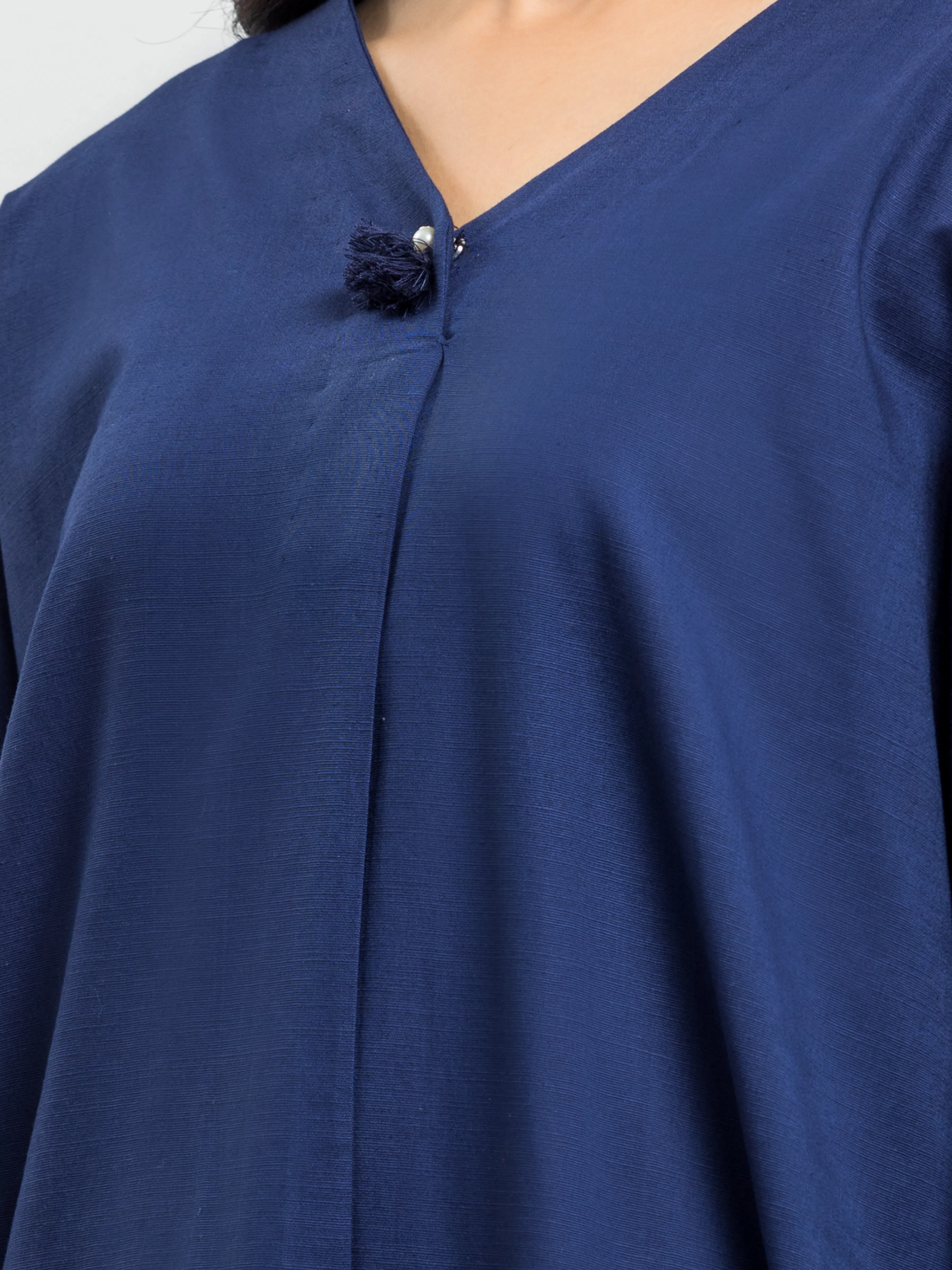 Solid Khaddar Co-Ord Set - EWTKS24-81398ST - Image 3