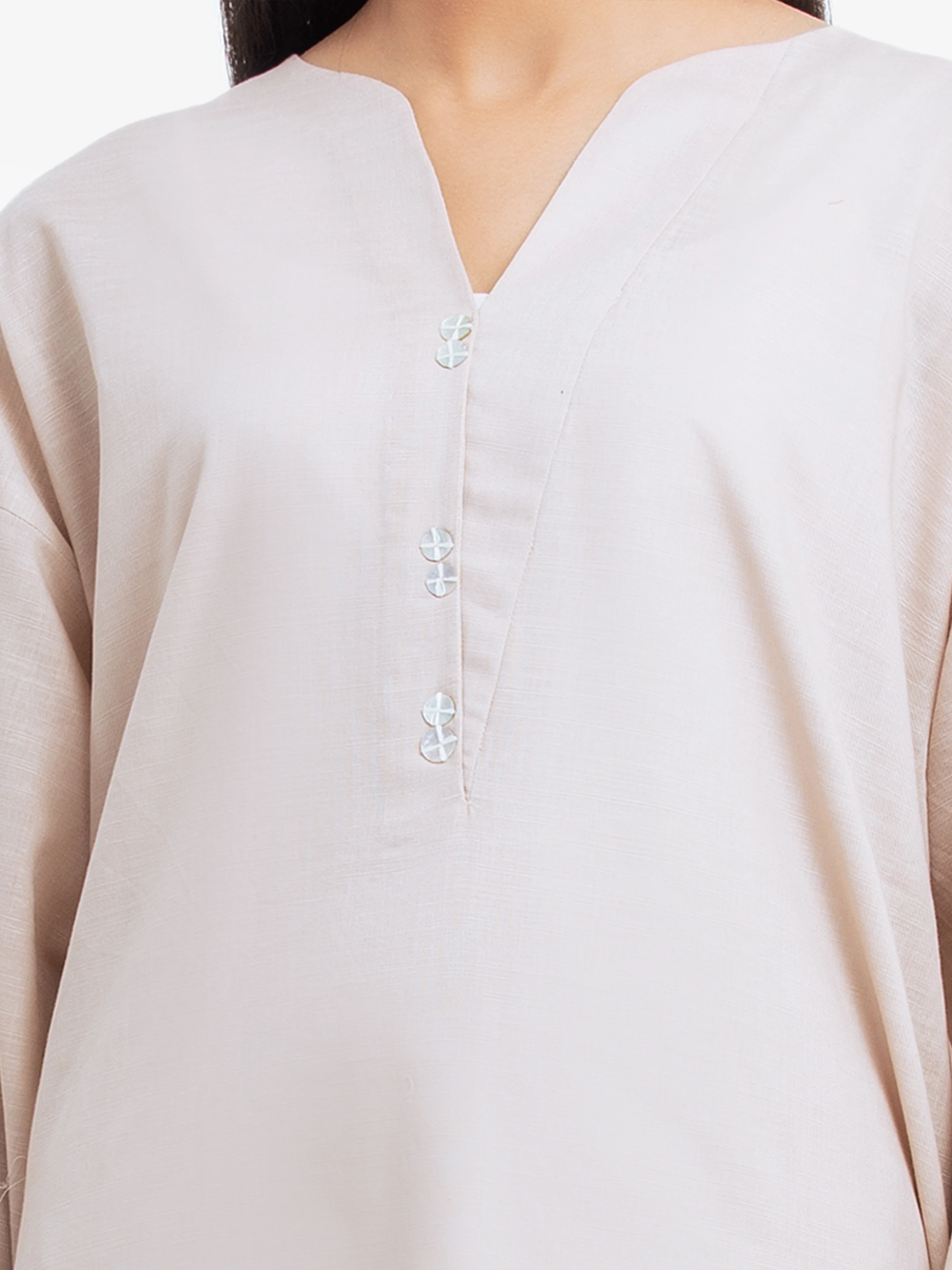 Solid Khaddar Shirt Trouser - EWTKS24-81399ST - Image 3