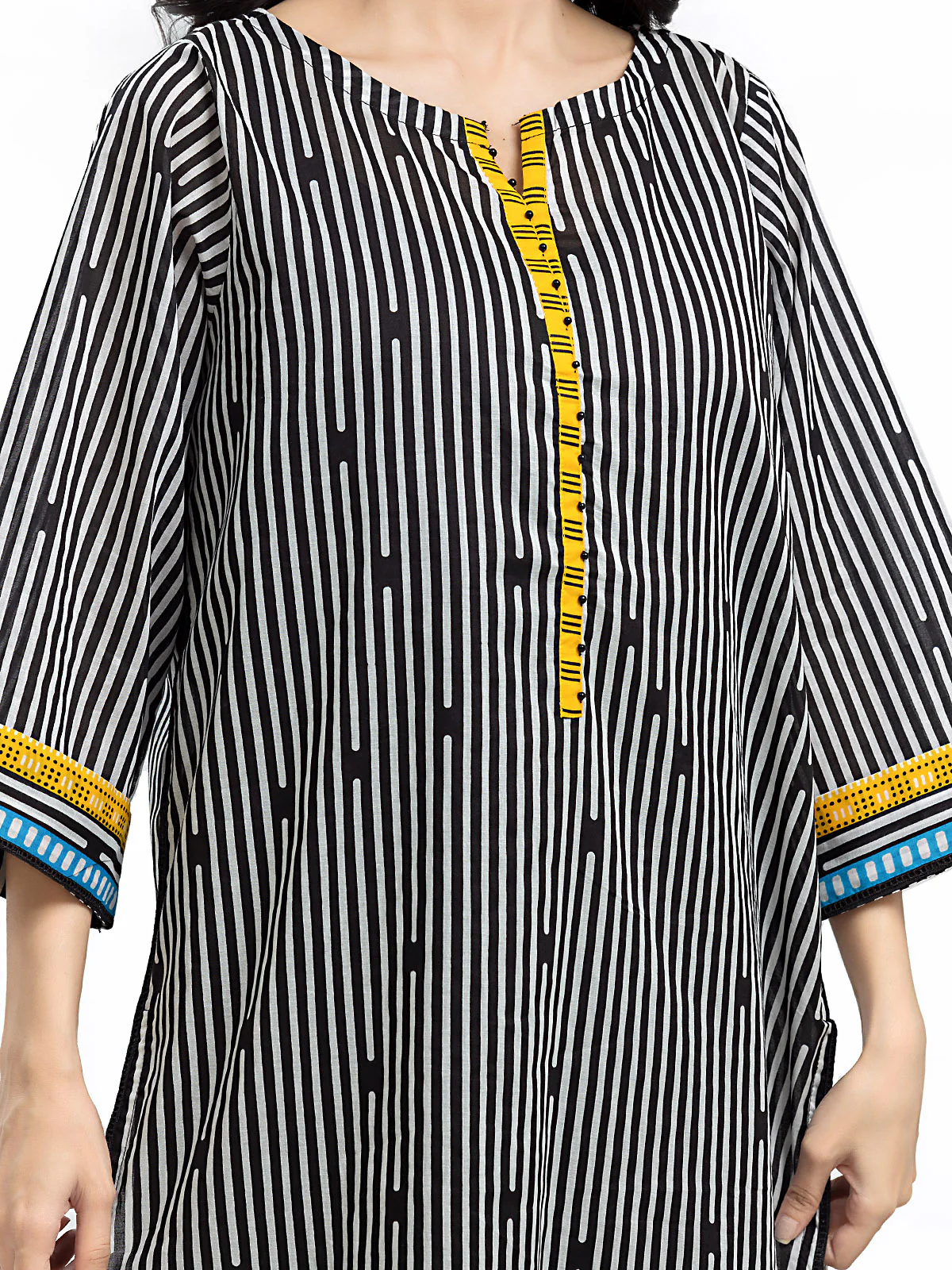 Printed Lawn Shirt Dupatta - EWTKS24-69697SD - Image 4