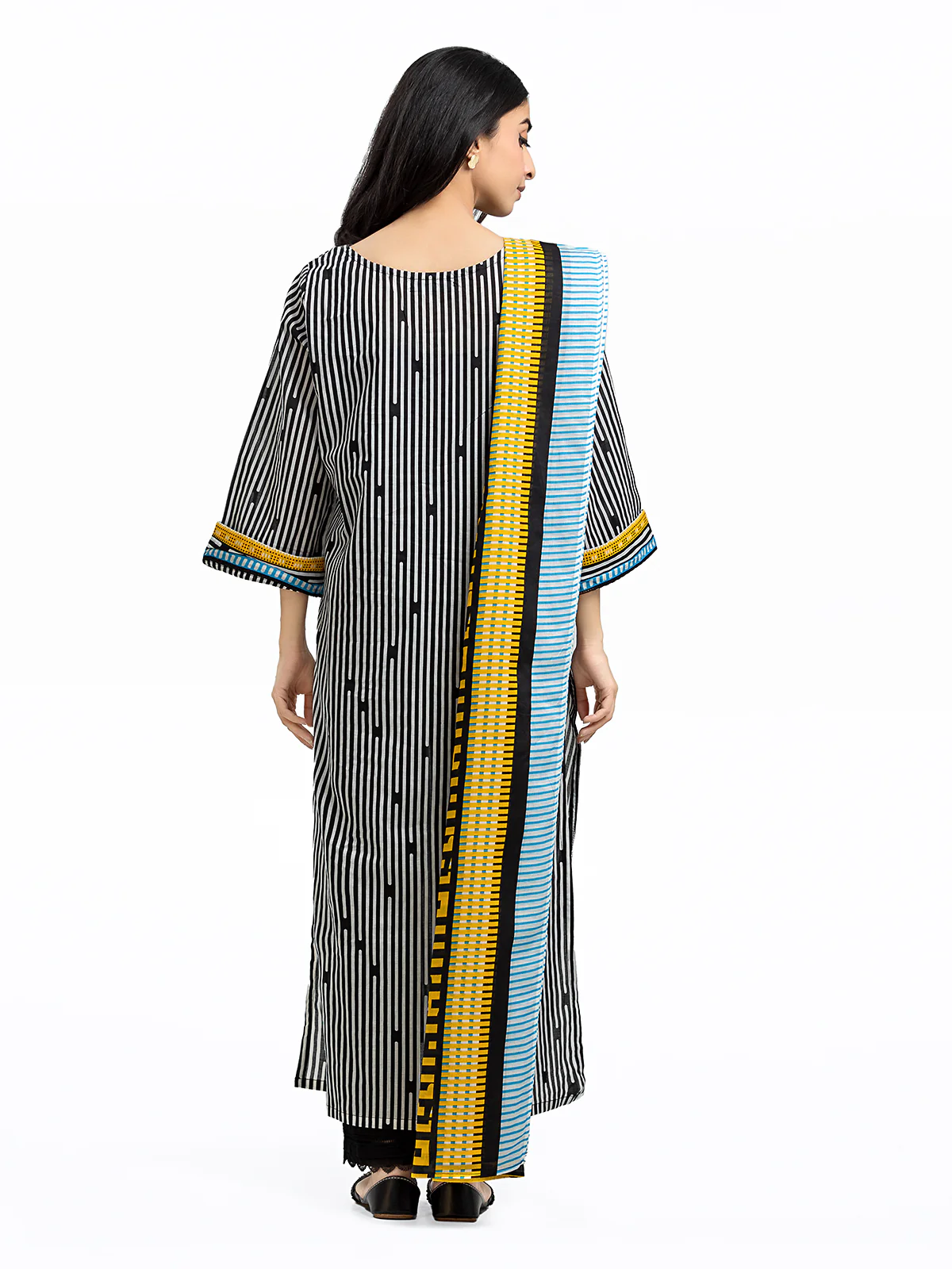 Printed Lawn Shirt Dupatta - EWTKS24-69697SD - Image 5