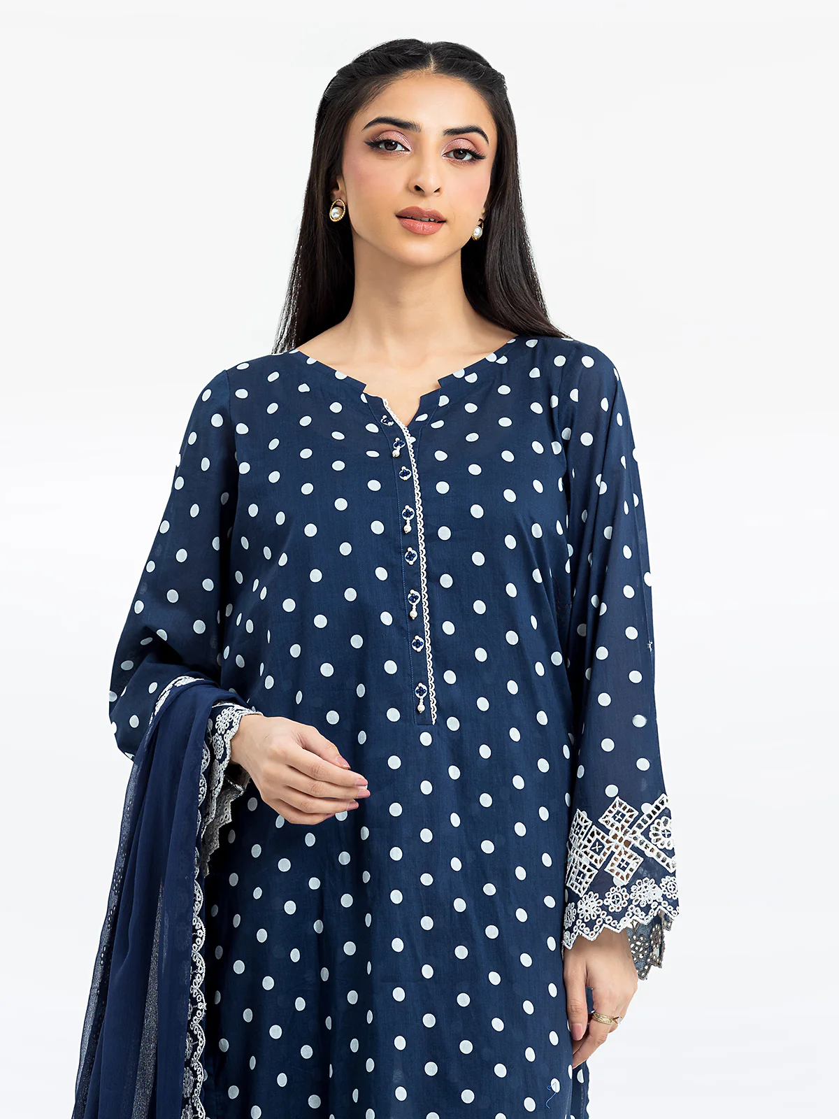 Embroidered Lawn Suit - EWTKE24-81013-3P