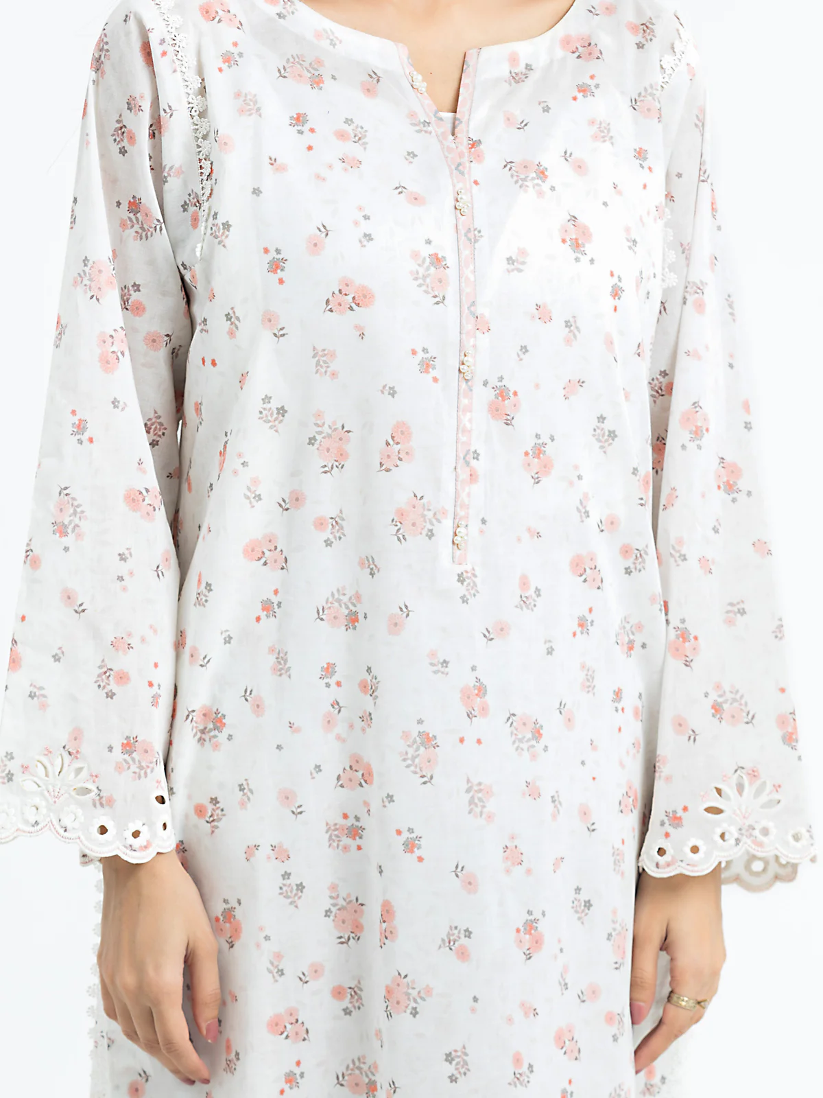 Embroidered Lawn Suit - EWTKE24-81153-3P - Image 4